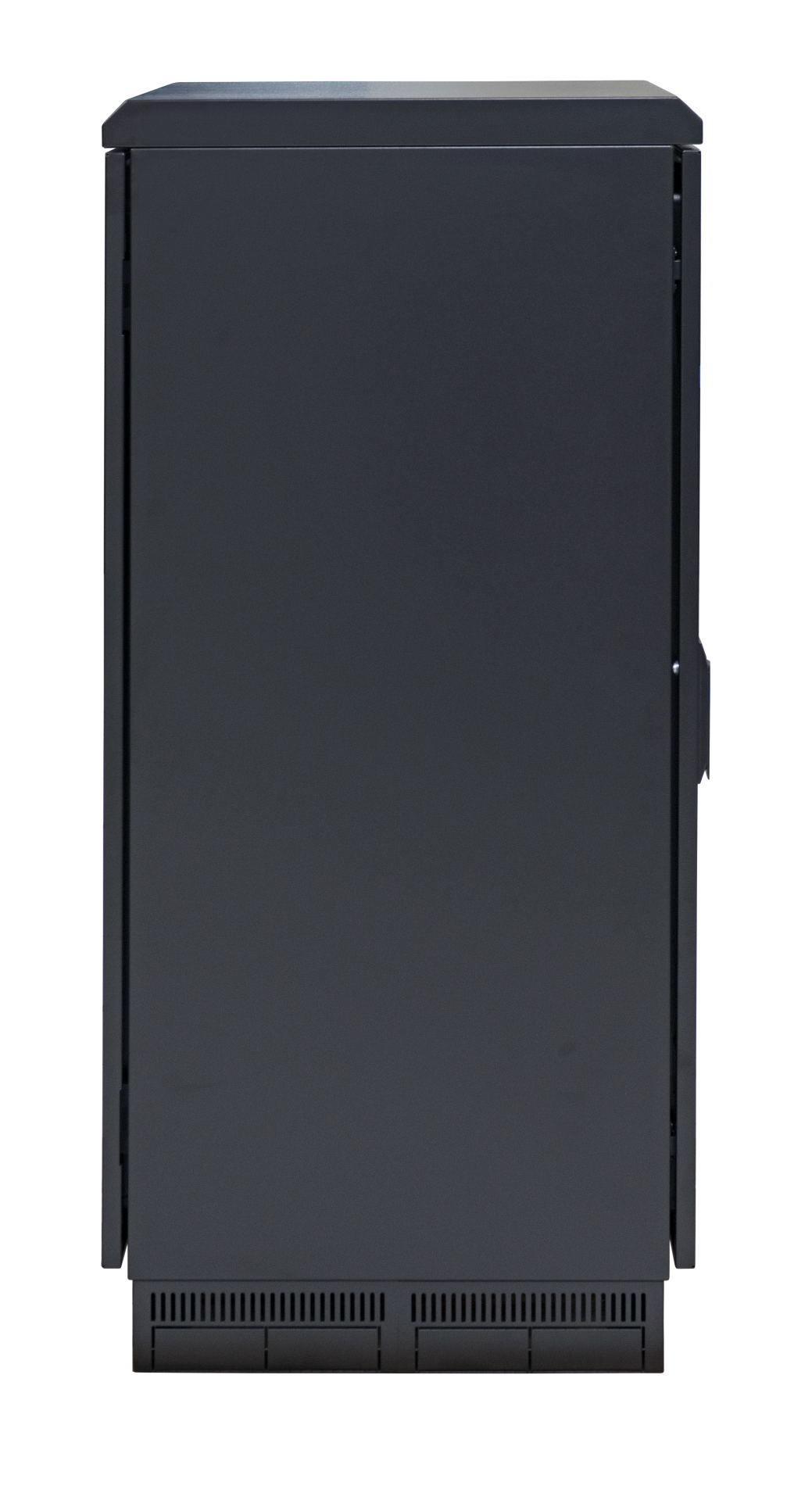 19" Netzwerkschrank 42HE 800x800, IP55, mit vormontiertem Sockel, RAL9005