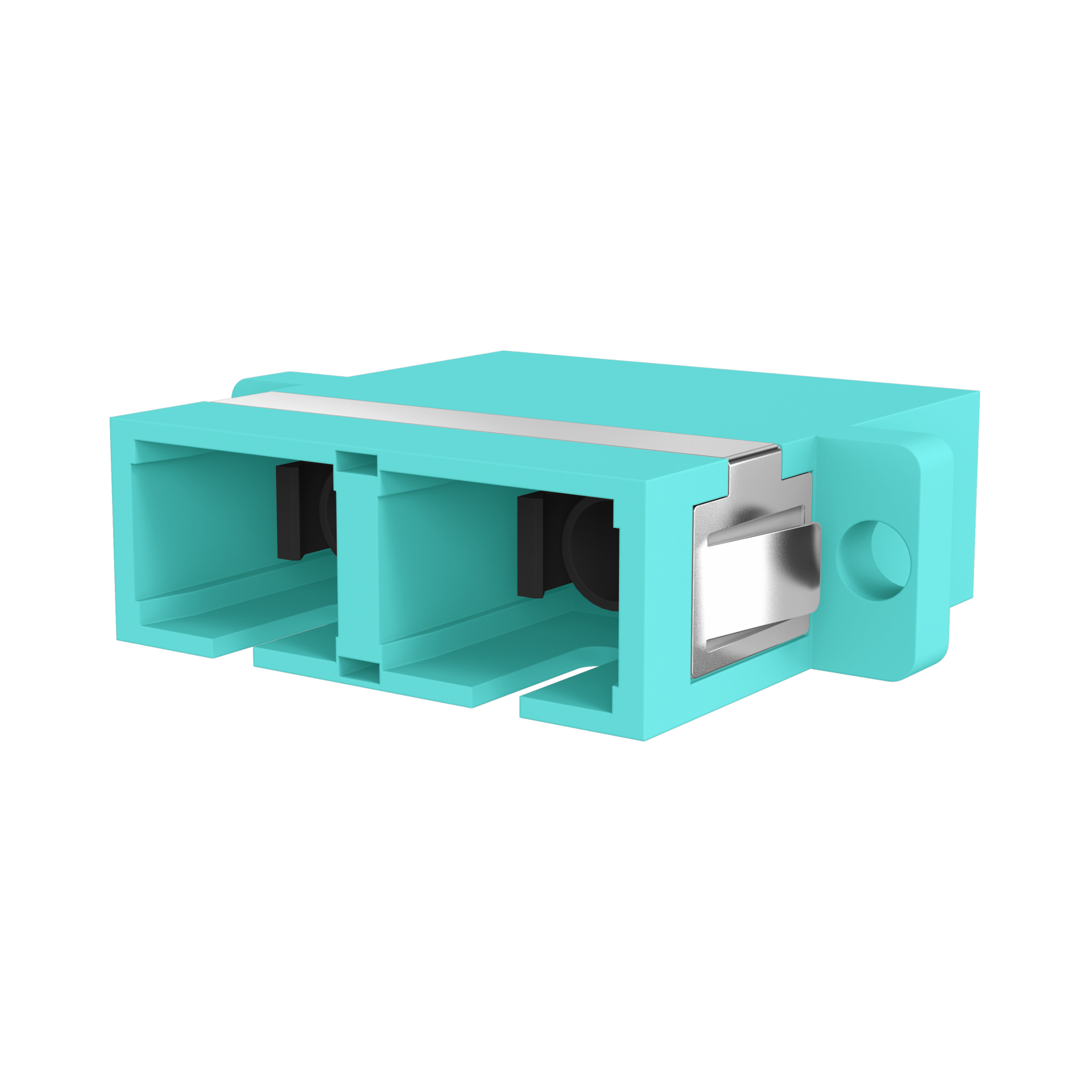 Kupplung SC Duplex OM3 aqua 