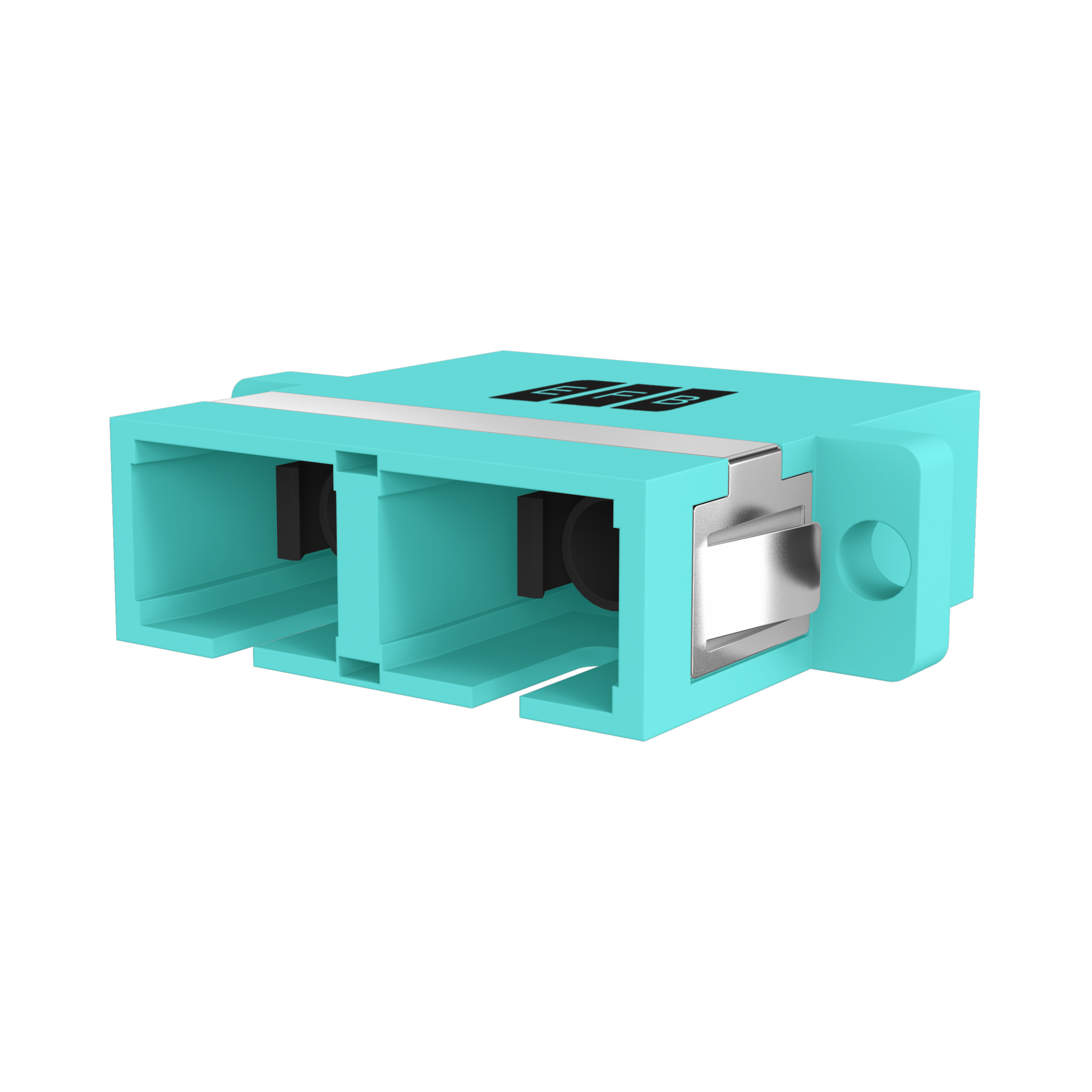 Kupplung SC Duplex OM3 aqua