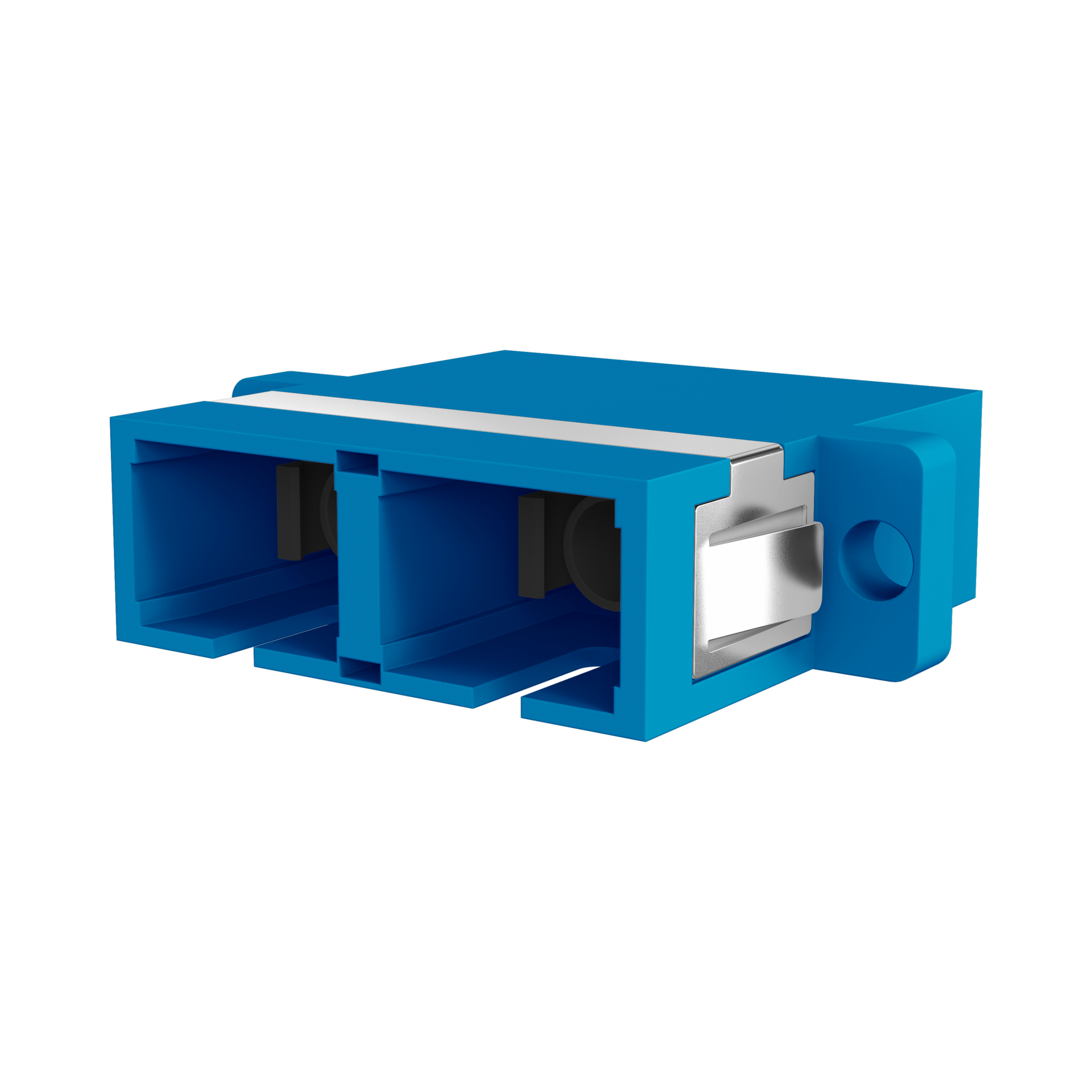 Kupplung SC Duplex OS2 blau  