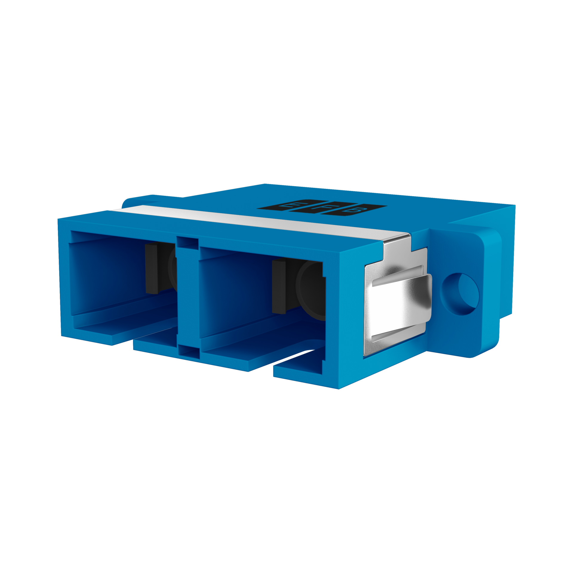 Kupplung SC Duplex OS2 blau