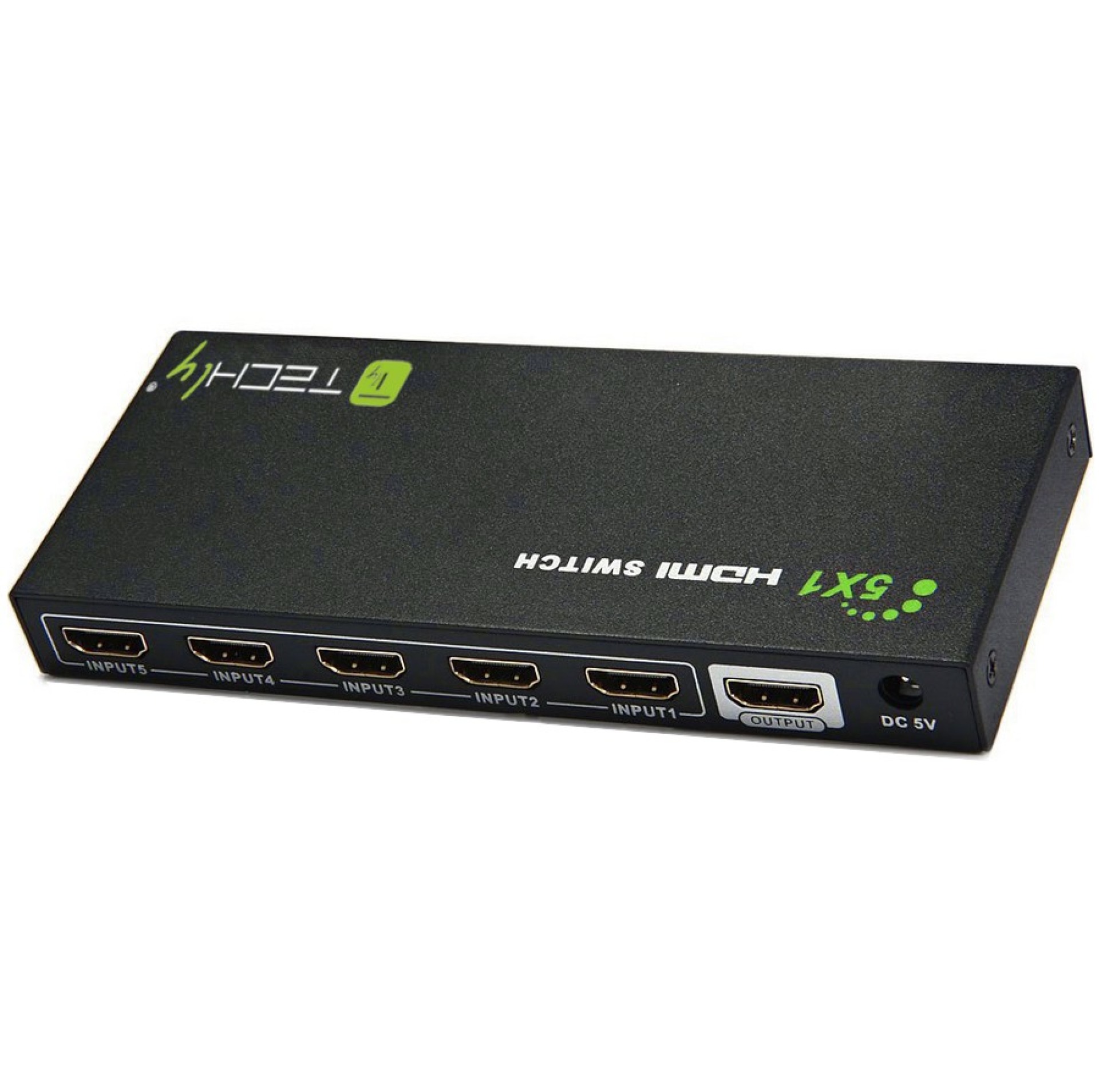 HDMI Switch 4K, UHD, 3D, 5 way