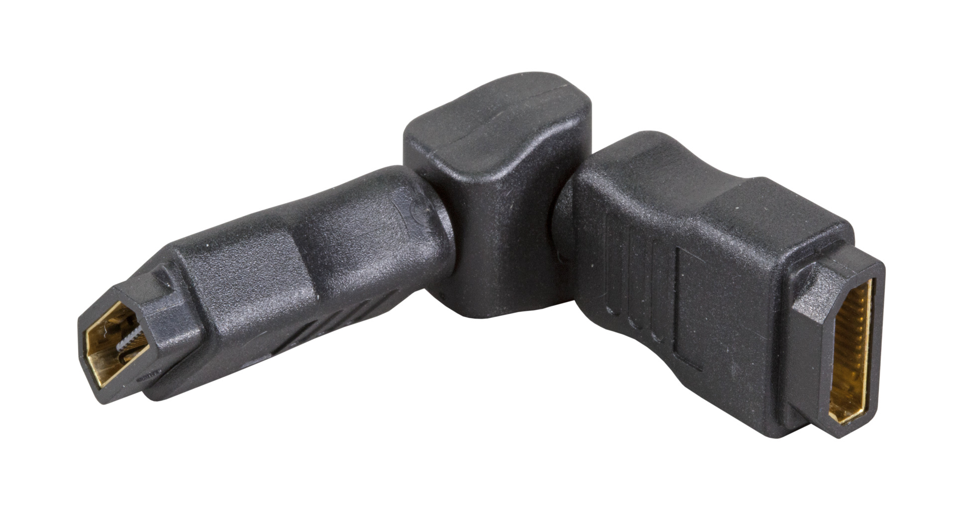 HDMI™ 3D-Adapter, 2x HDMI™-A, Bu.-Bu., schwarz