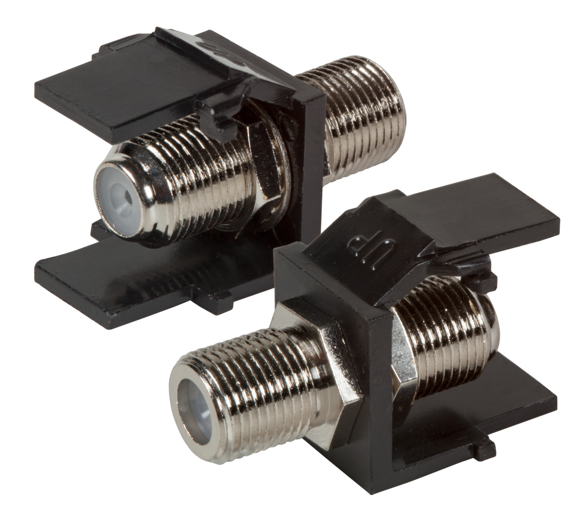 Keystone Einbauadapter F-Verbinder, weiß