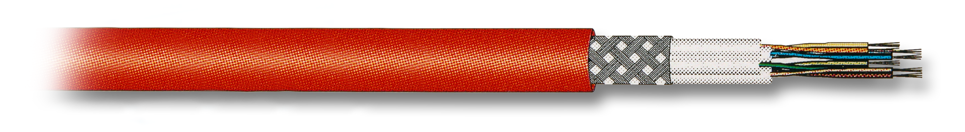 Patch cable UC900M SS26 4P PUR red