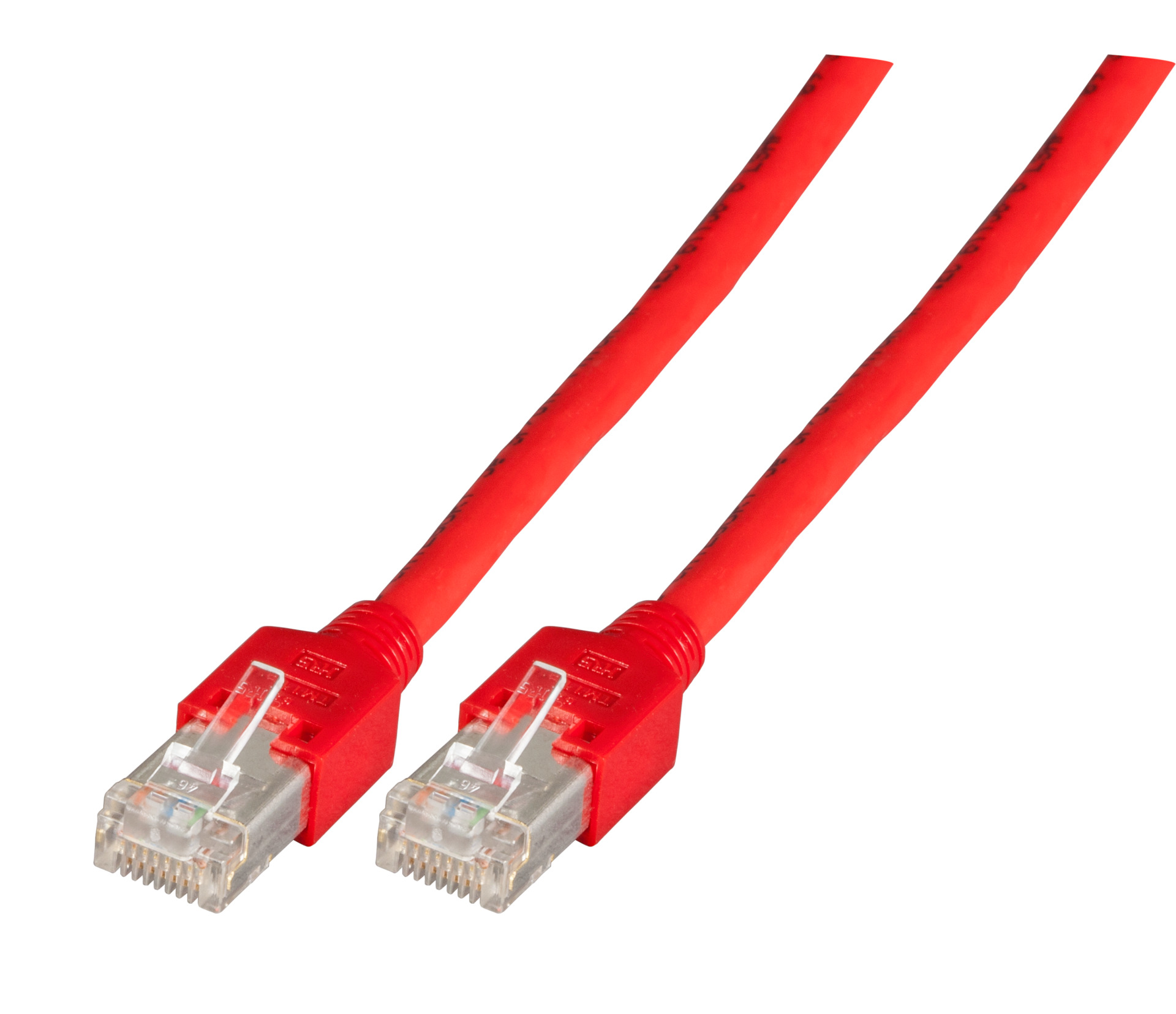 RJ45 Patch cable SF/UTP, Cat.5e, TM11, UC300, 2m, red