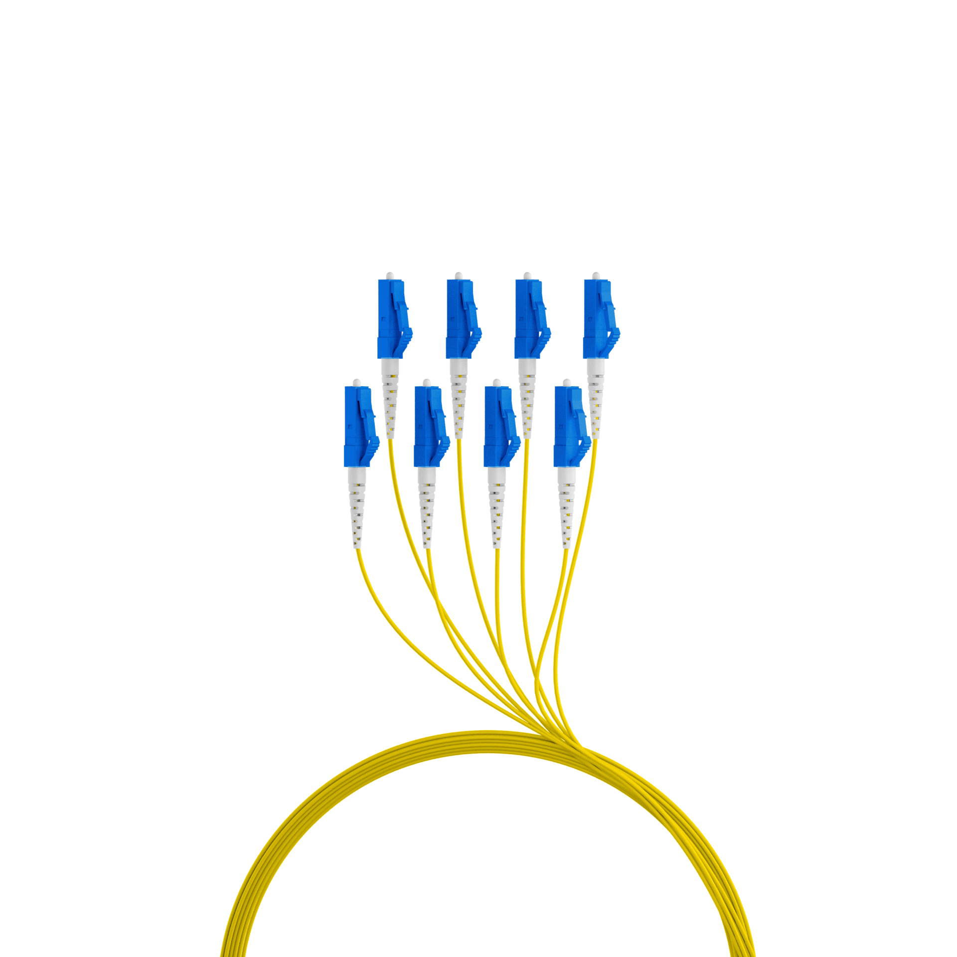 Trunk cable U-DQ(ZN)BH OS2 8E (1x8) LC-LC,10m Dca LSZH