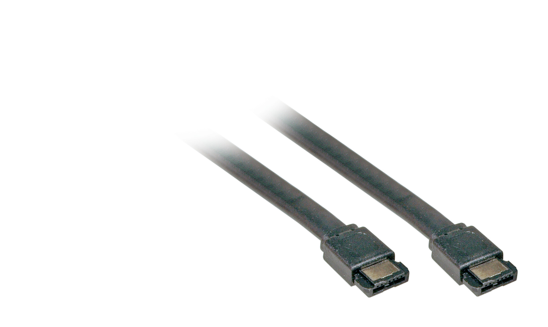 eSATA Anschlusskabel, 2x eSATA , St.-St., 2,0m, schwarz