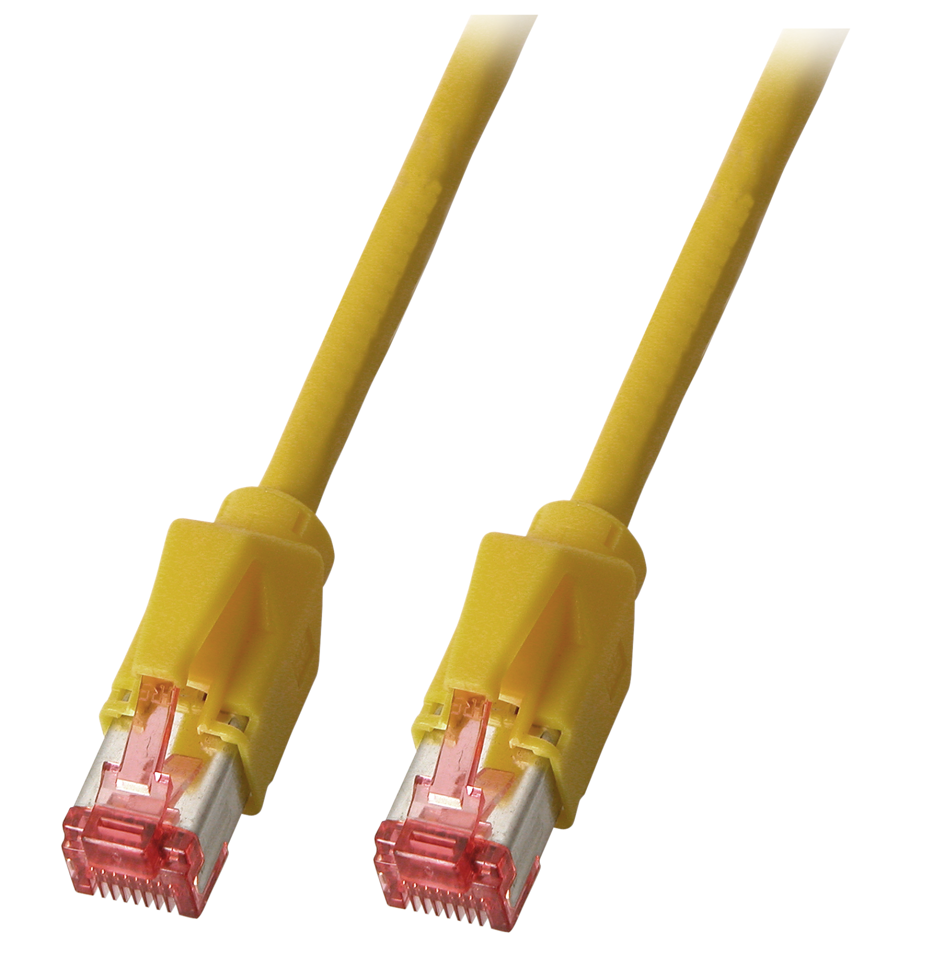 RJ45 Patch Cord Cat.5e S/UTP PUR TM21 for drag chains yellow 50m