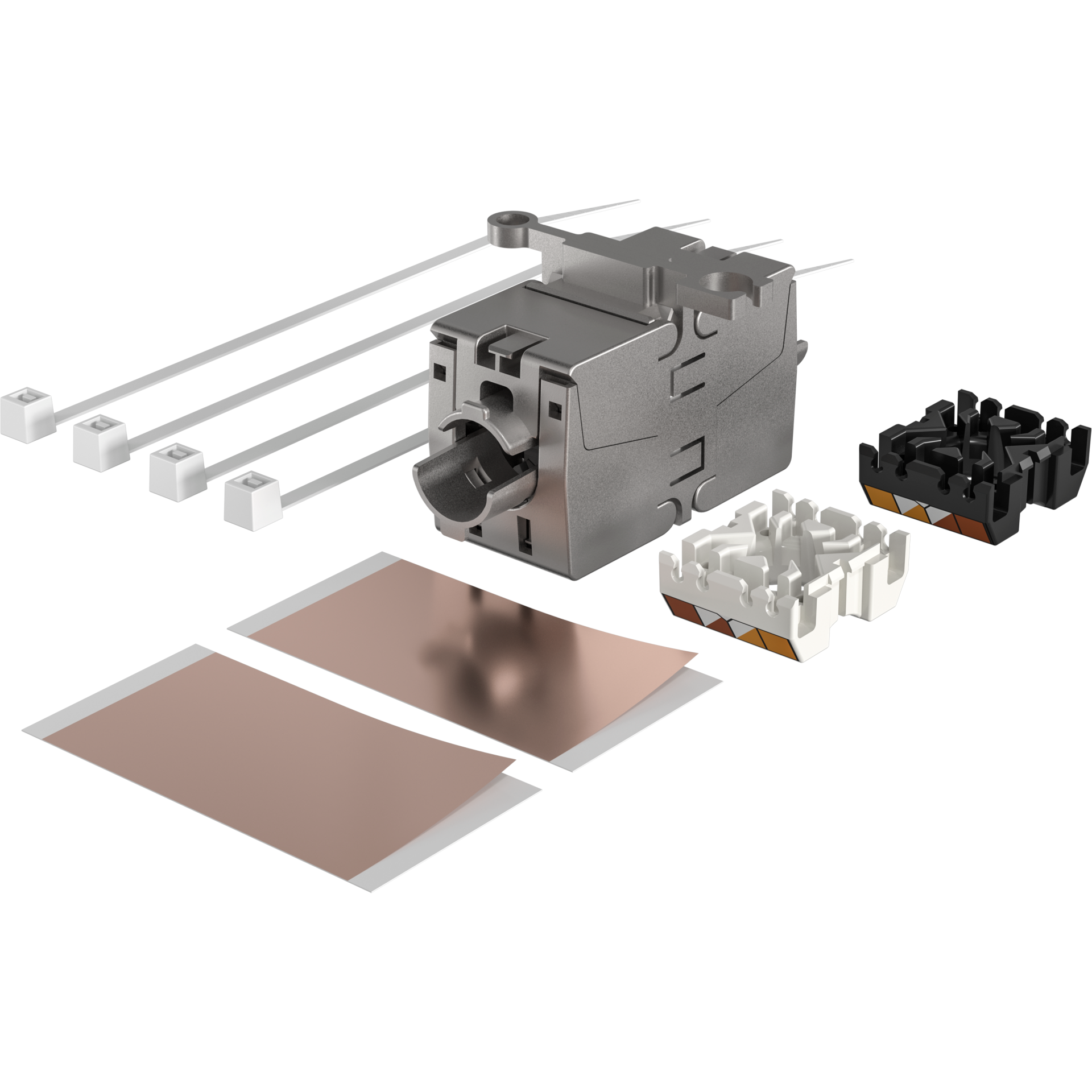 Kabelverbinder Cat.6A / Class EA 10Gbit/s