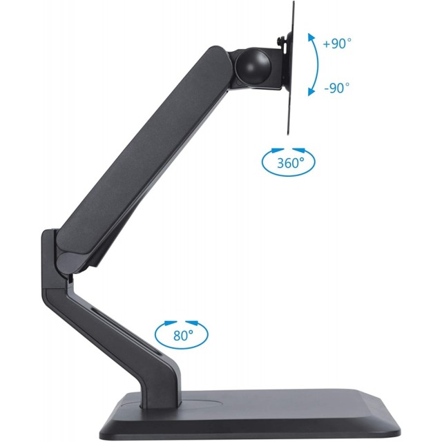 Desk stand for 1 Touchscreen 17-32'', Black