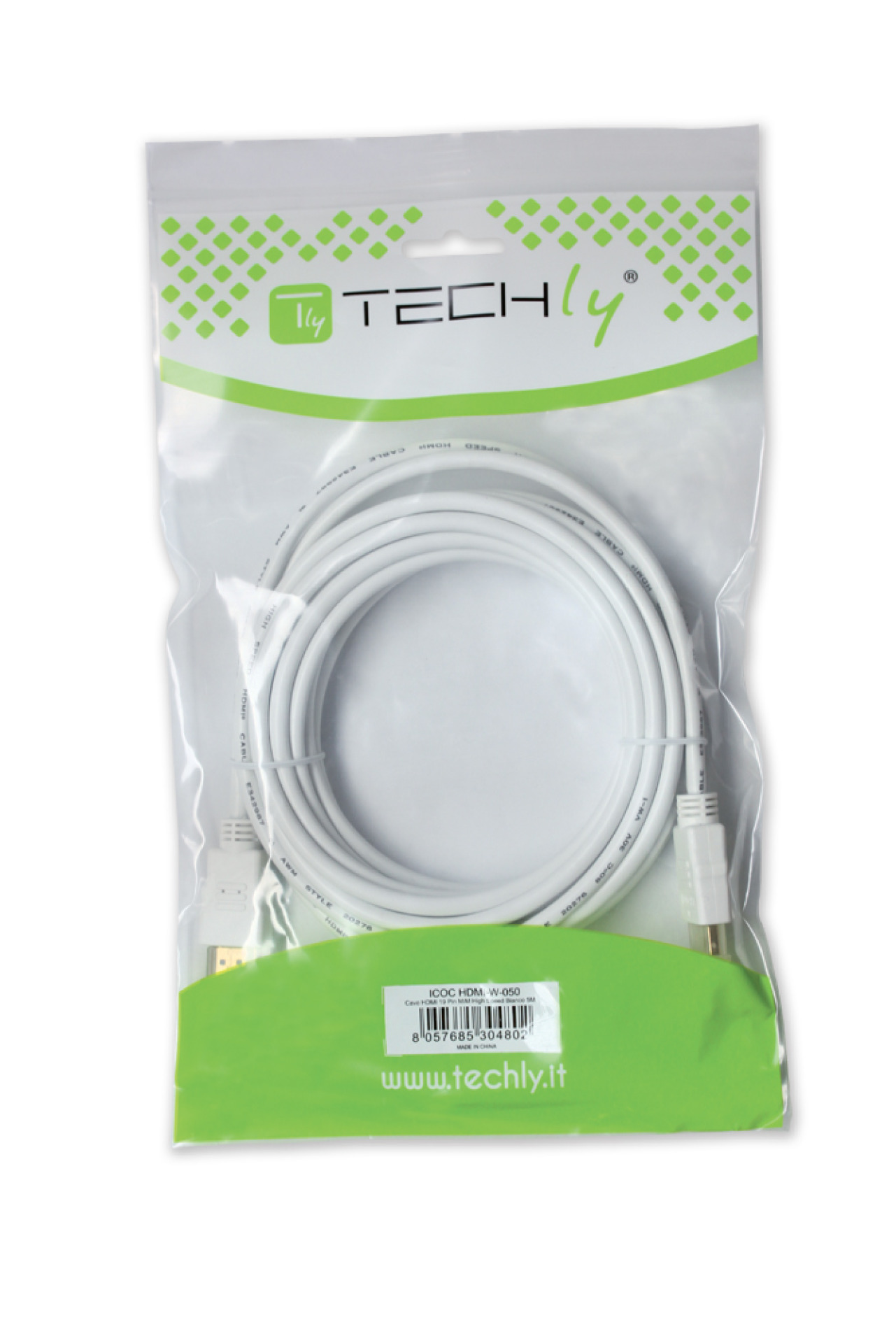 Mini-DisplayPort Anschlusskabel auf DisplayPort, St.-St., weiß, 1m