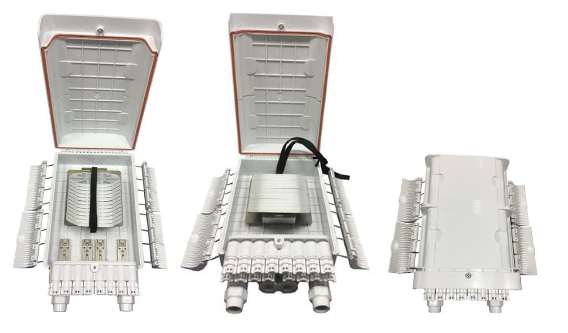FTTH IP65 Connectionbox for 144 fiber and Fiber overlength box
