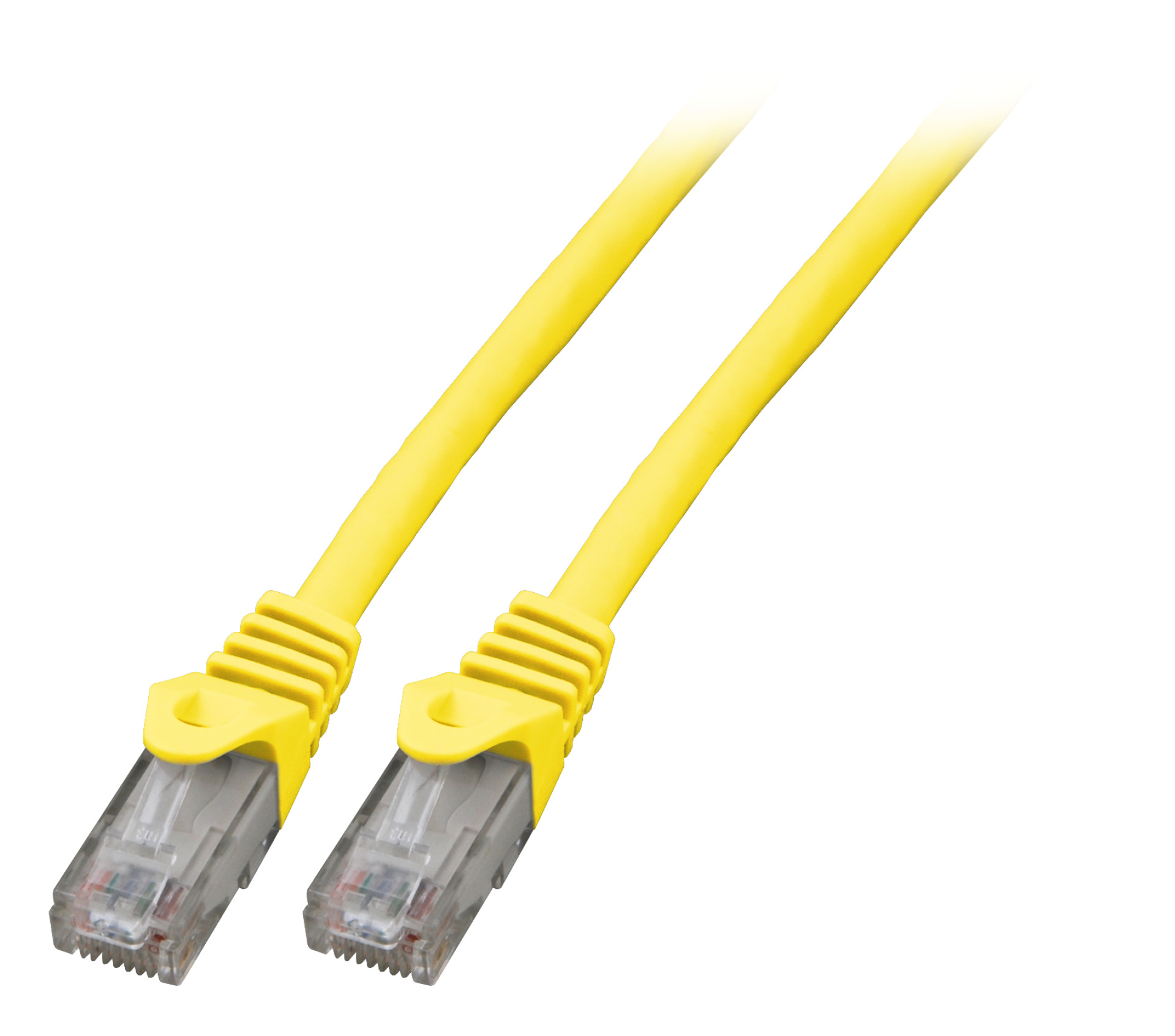 RJ45 Patchkabel U/UTP, Cat.6, LSZH, CCA, 1m, gelb