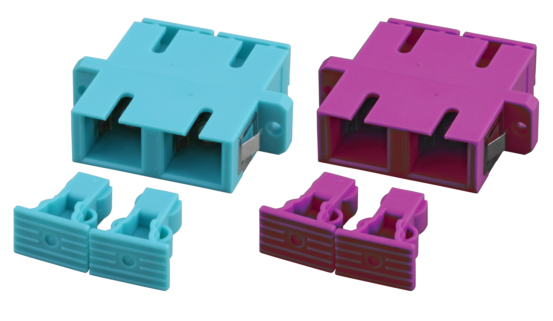 INFRALAN® Kupplung SC/APC Duplex OS2 grün