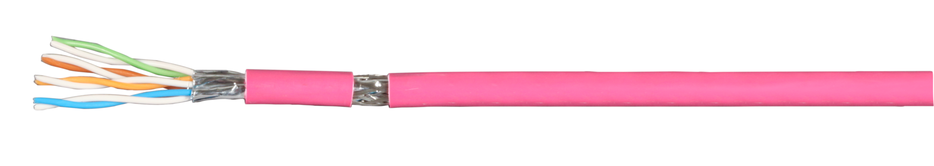 Patchkabel Cat.7 PiMF UC900MHz FLEX, SS26 4P Dca, erika-violett