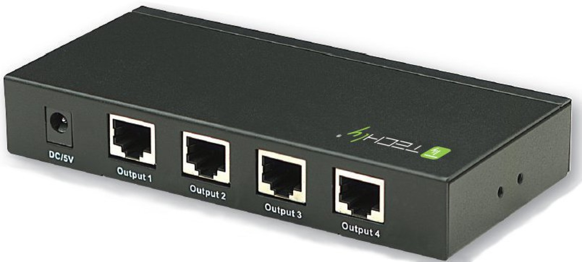 VGA Extender/Audio-/Video-Splitter Cat. 5e/6 - Sender 4xRJ45, 300m
