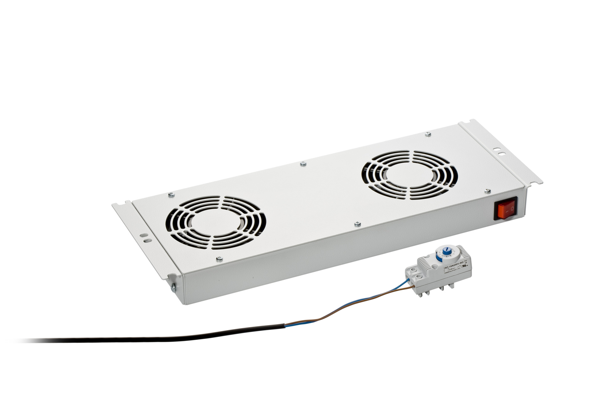 Roof Fan Unit, 2 x Fan, for Network/Server Cabinets CLASSIC