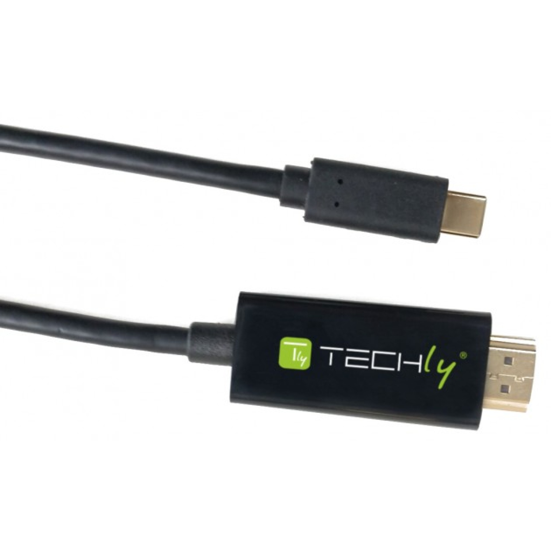 USB Typ-C zu HDMI Alternate Kabel, 4K, 2m, schwarz
