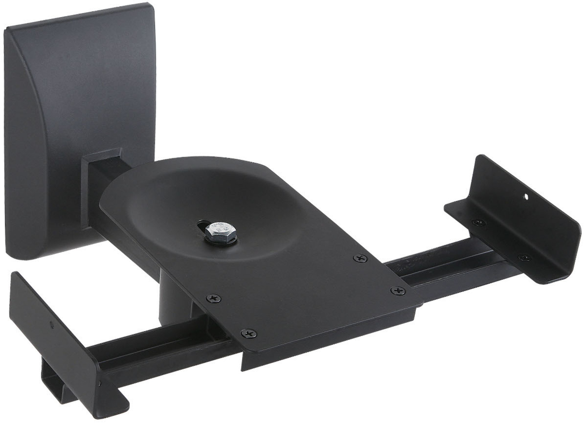 Wand Lautsprecherhalterung, max. 25 kg schwarz