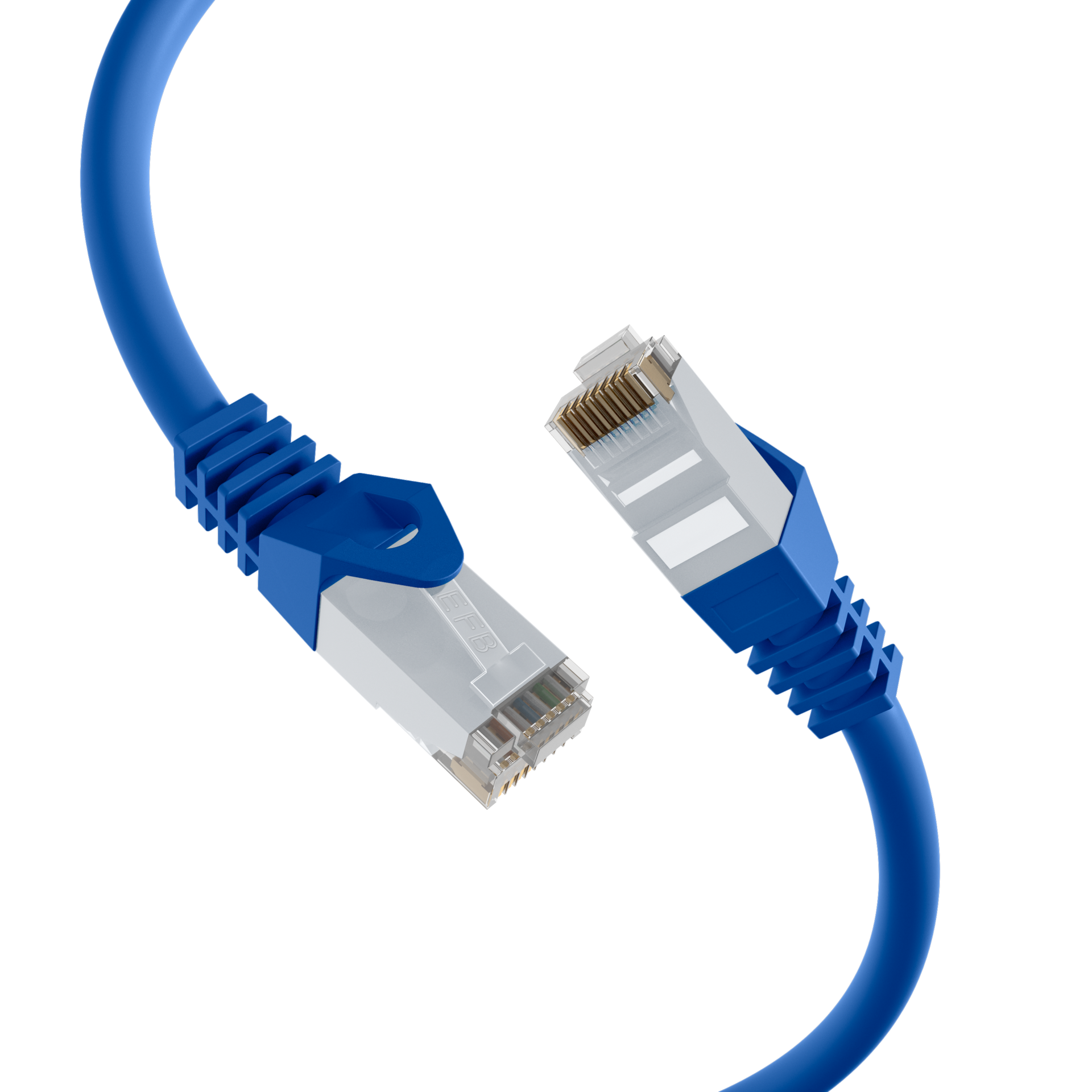 RJ45 Patchkabel Cat.6 U/UTP LSZH  CCA blau 1m