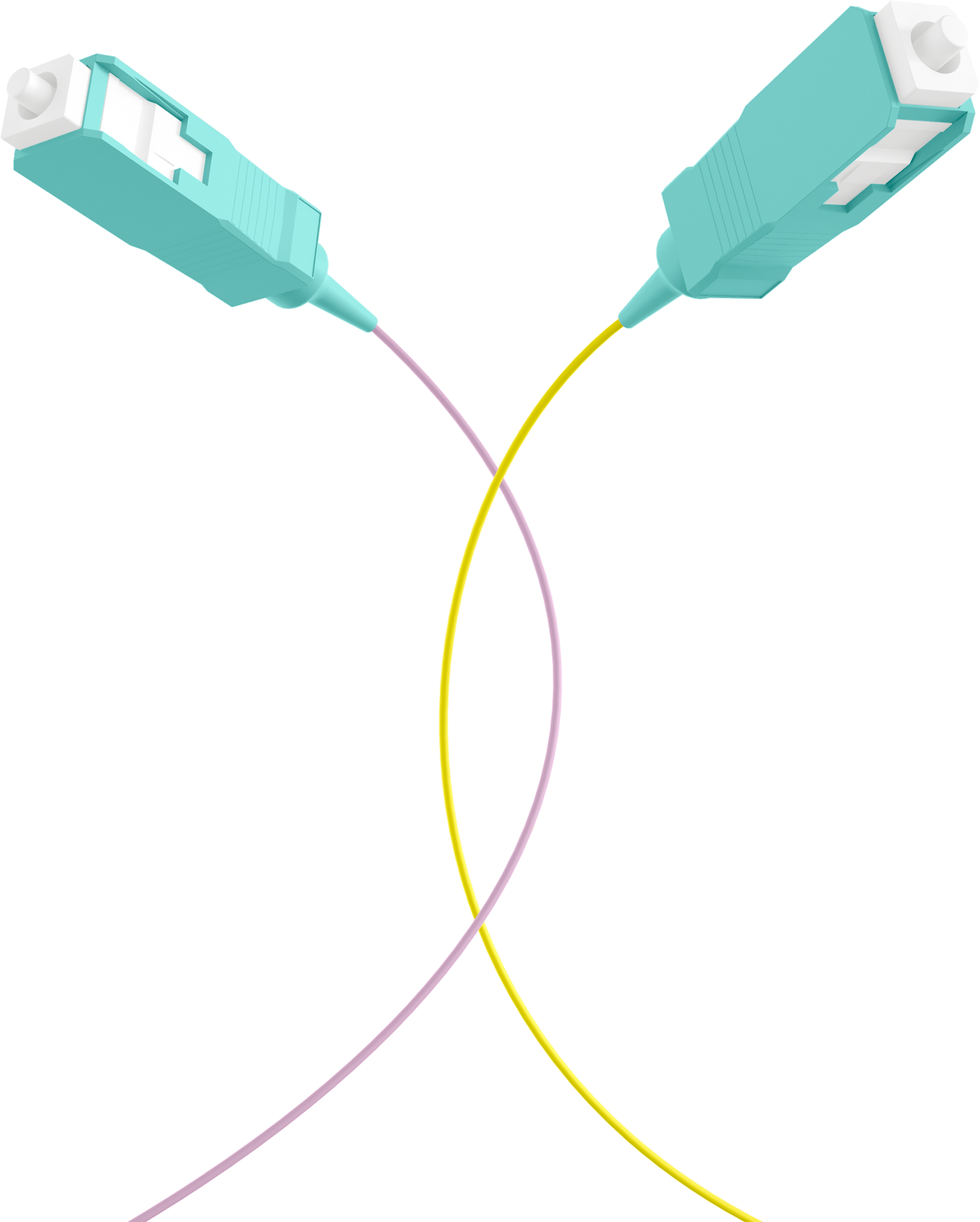 INFRALAN® Faserpigtail SC OM3 -farbiges Set 2m - 12 Stück