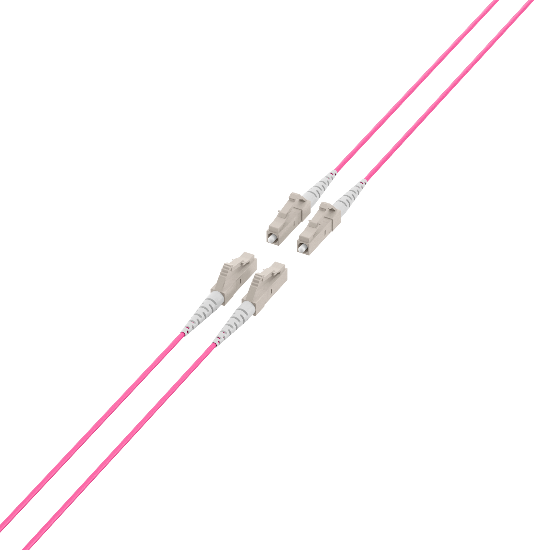 Trunk cable U-DQ(ZN)BH OM4 4G (1x4) LC-LC,40m Dca LSZH