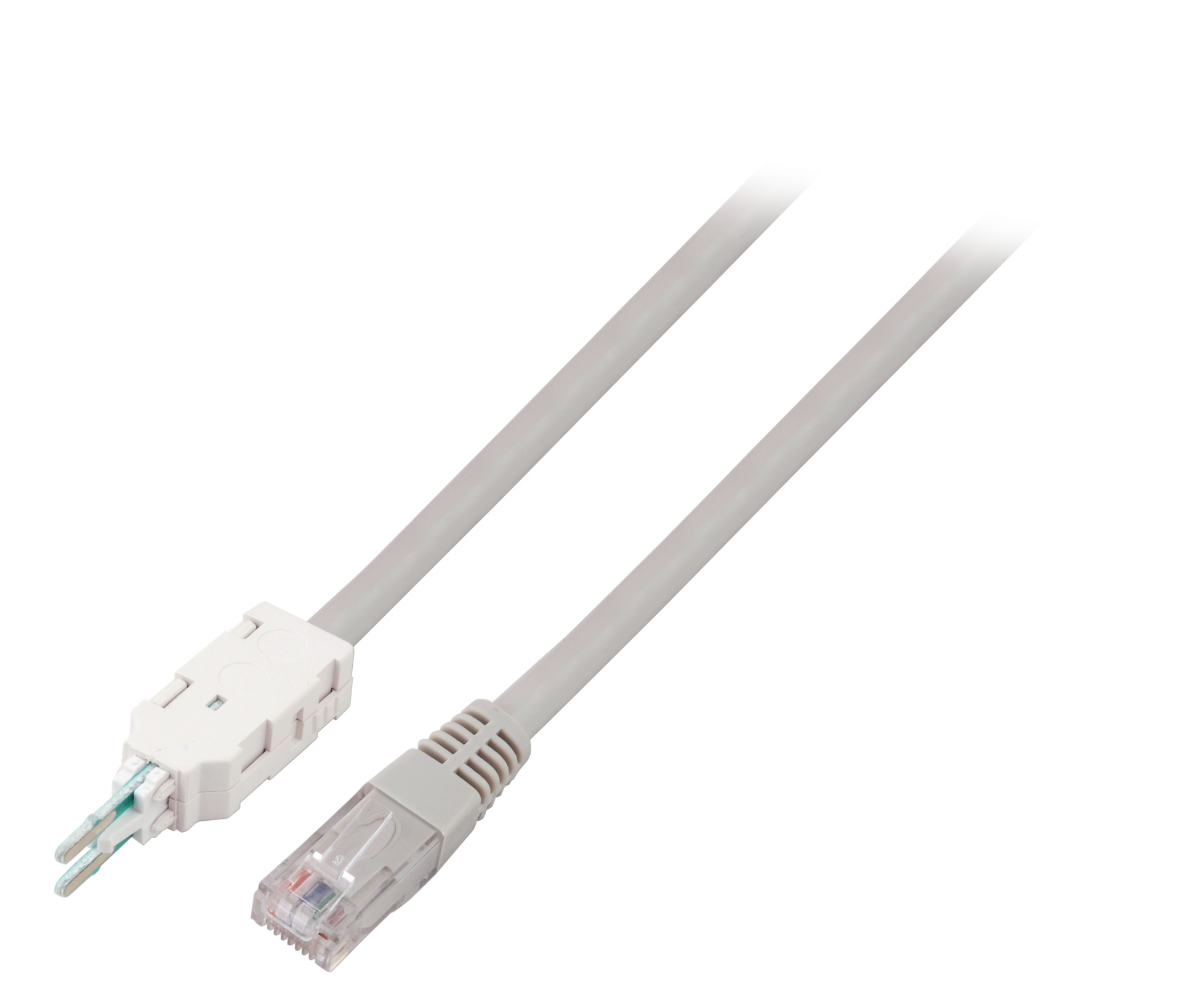 Patchkabel RJ45-LSA 1DA 4-pol. Belegung: 4/5 - 3/6, 1,0 m