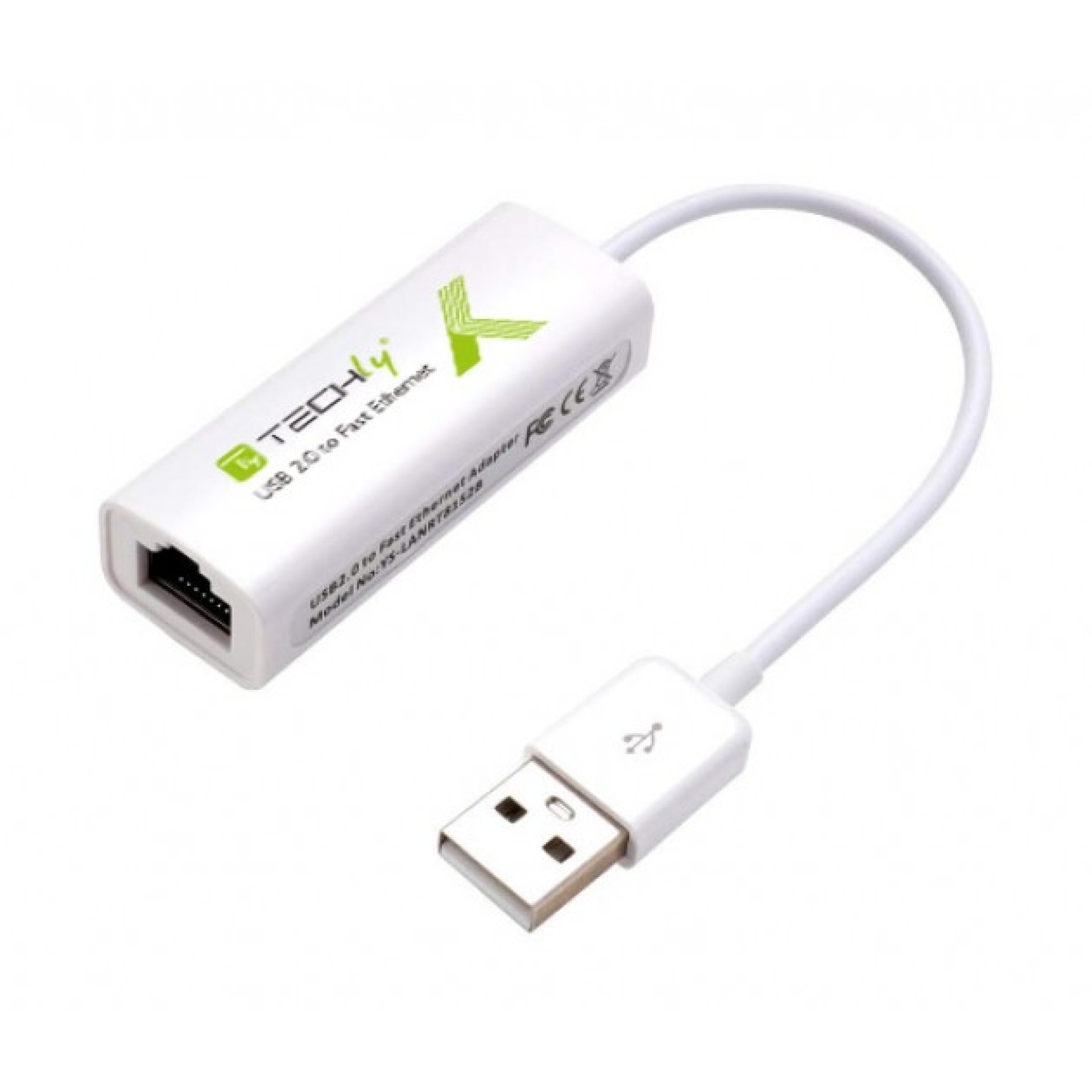 USB2.0 converter to RJ45 Fast Ethernet