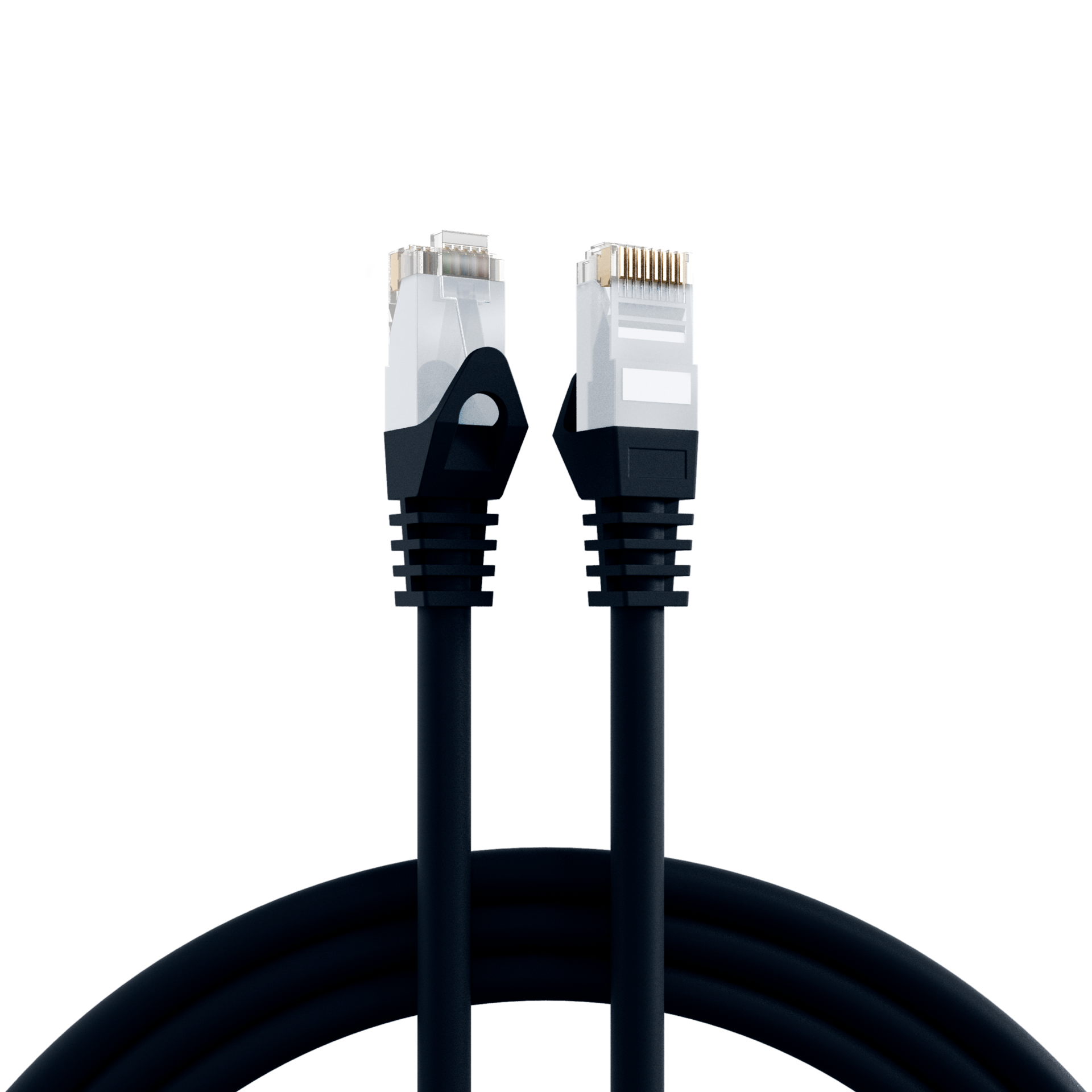 RJ45 Patch Cord Cat.6 U/UTP LSZH CCA black 2m