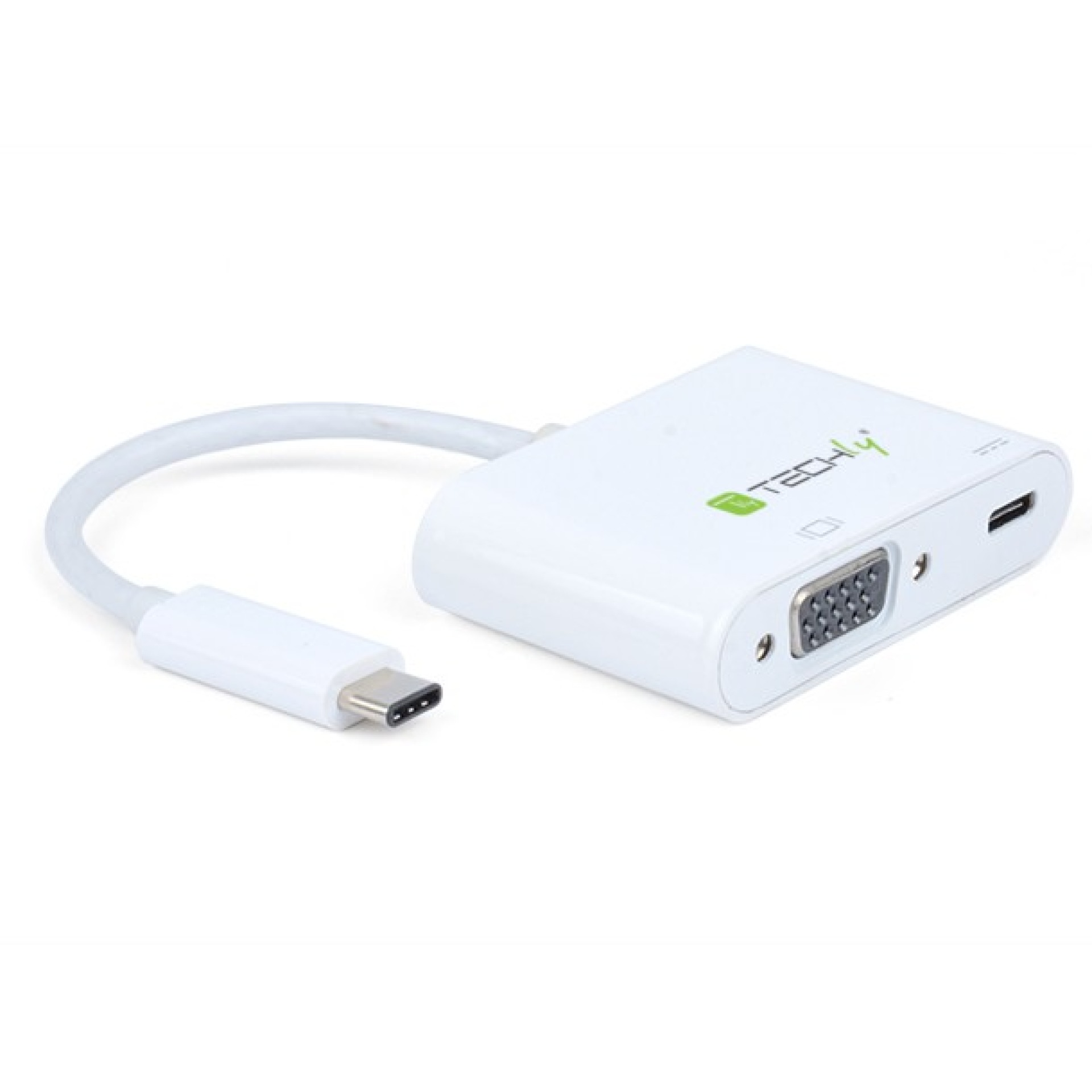Konverter Kabel Adapter USB-C auf VGA Typ C USB Aufladeport