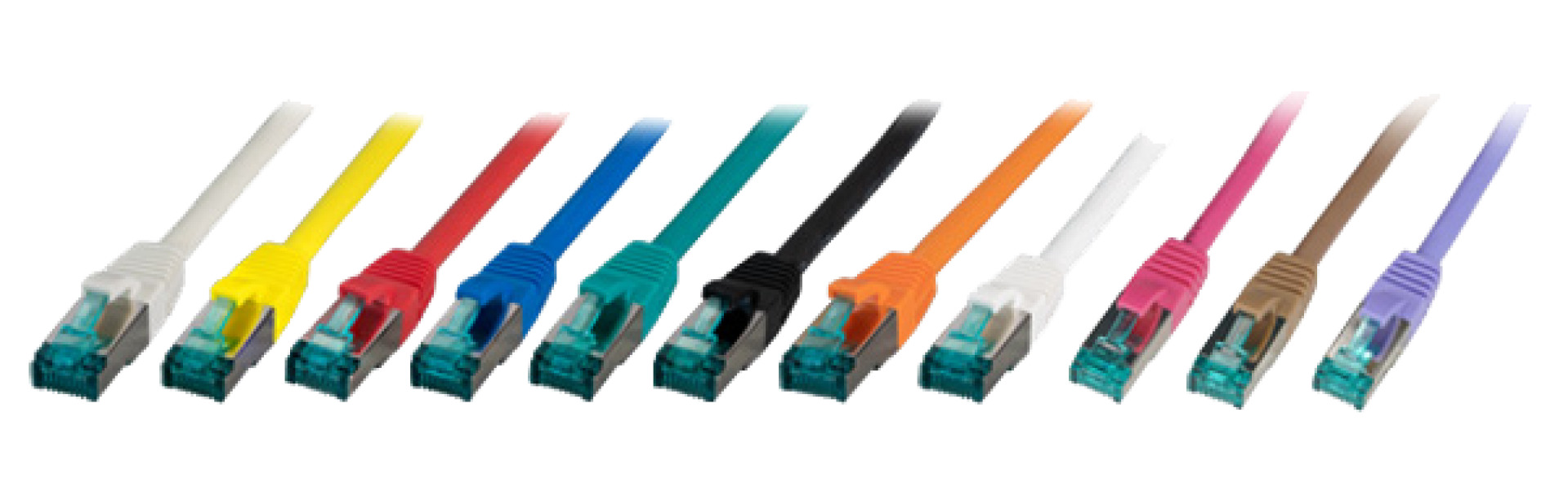 RJ45 Patchkabel S/FTP, Cat.6A, LSZH, 0,15m, grau