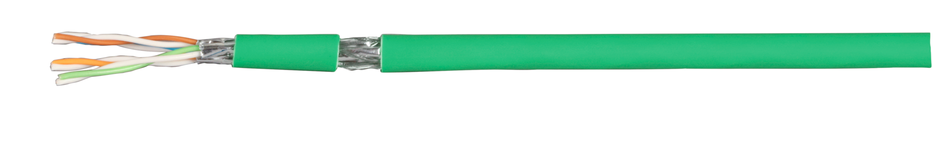 Patchkabel Cat.7 PiMF UC900MHz FLEX, SS26 4P Dca, grün