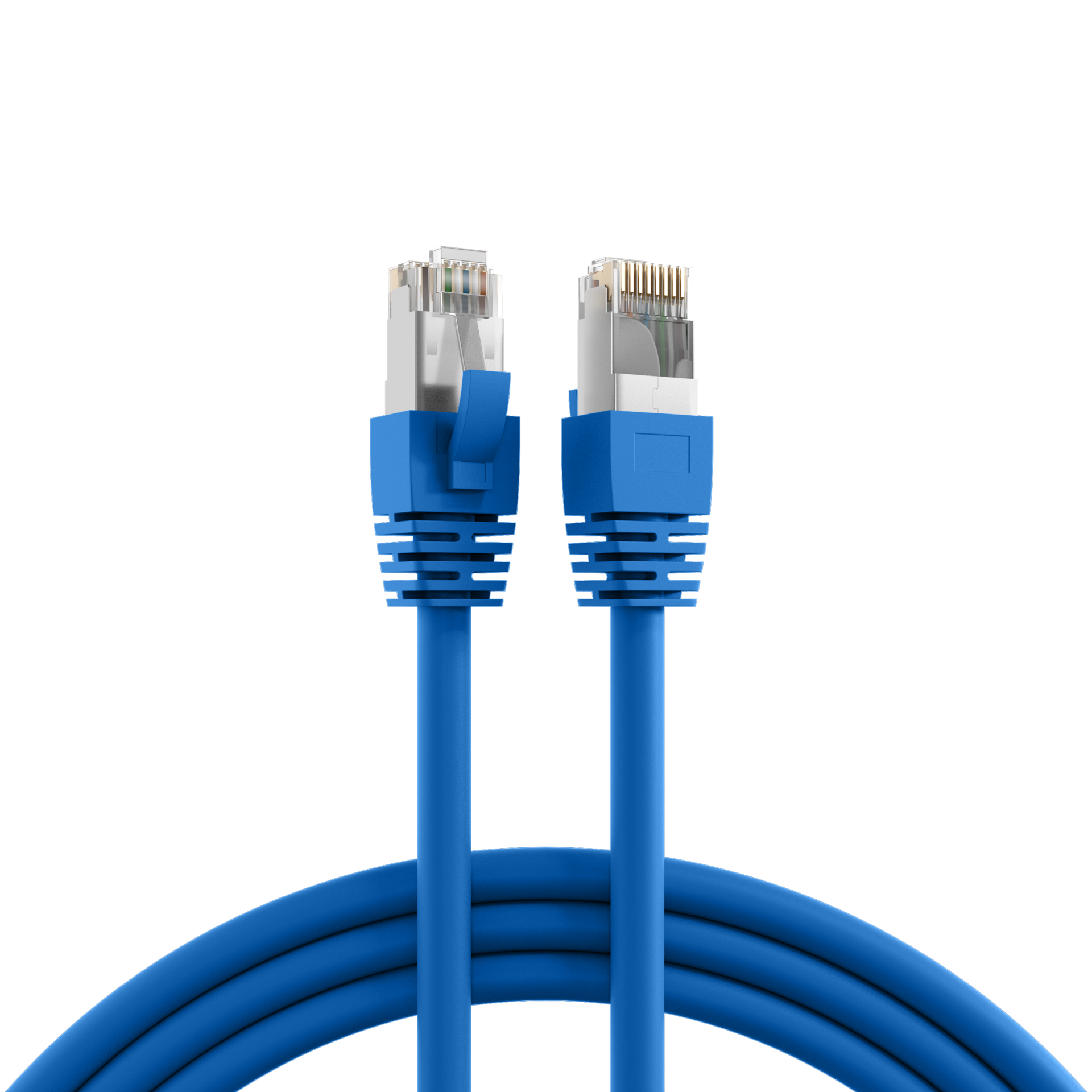 RJ45 Patch Cord Cat.8.1 S/FTP LSZH BC blue 3m