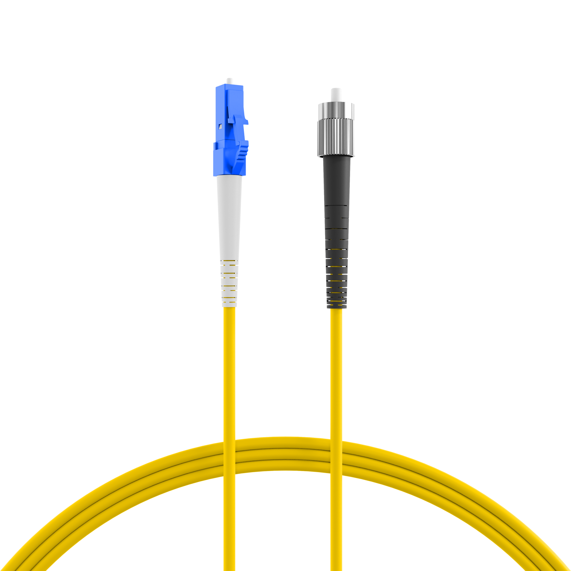 Simplex LWL Patchkabel FC-LC G657.A2 5m,2,0mm Gelb 9/125µm