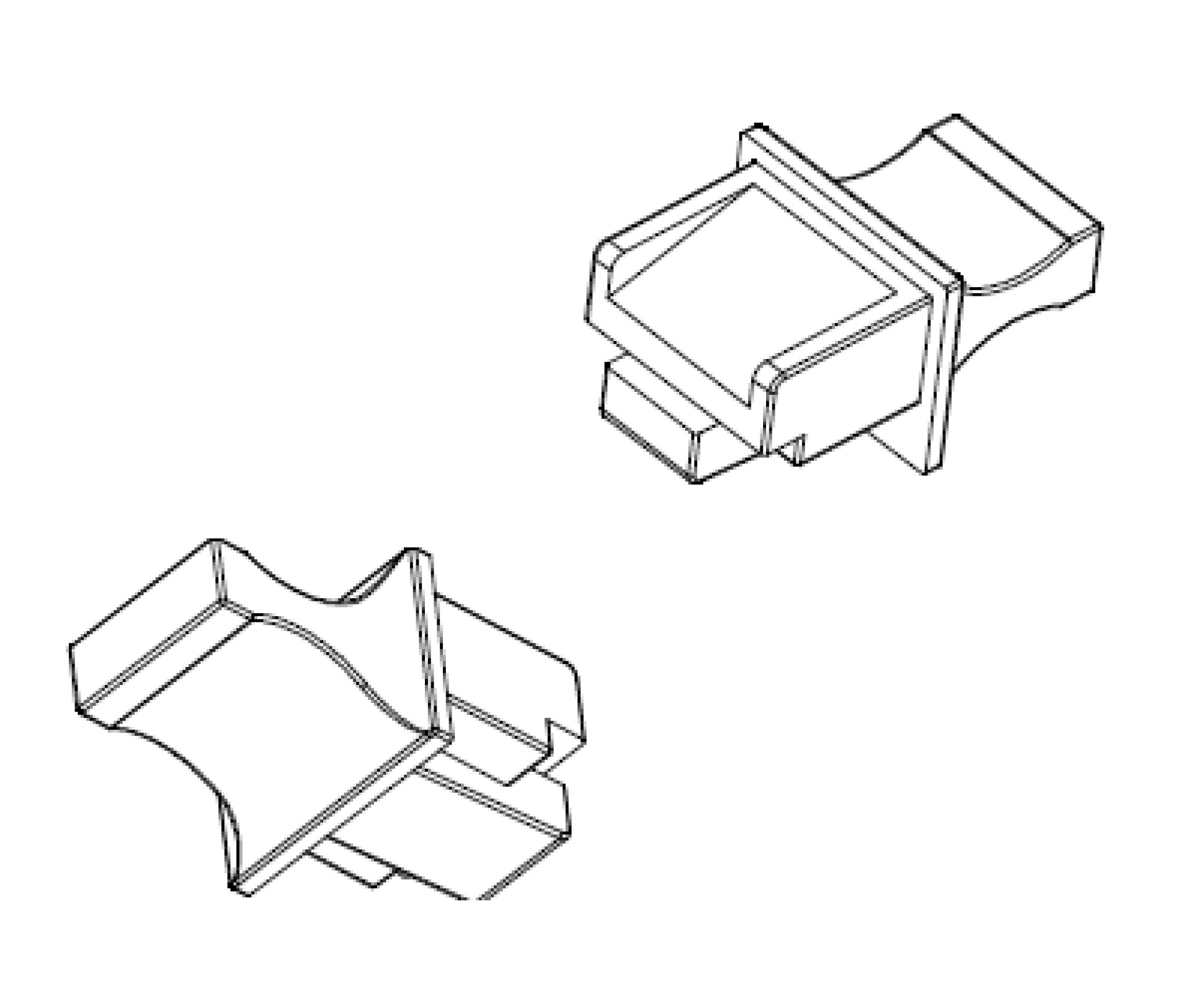 RJ45 dummy plug black, PU 100pcs.