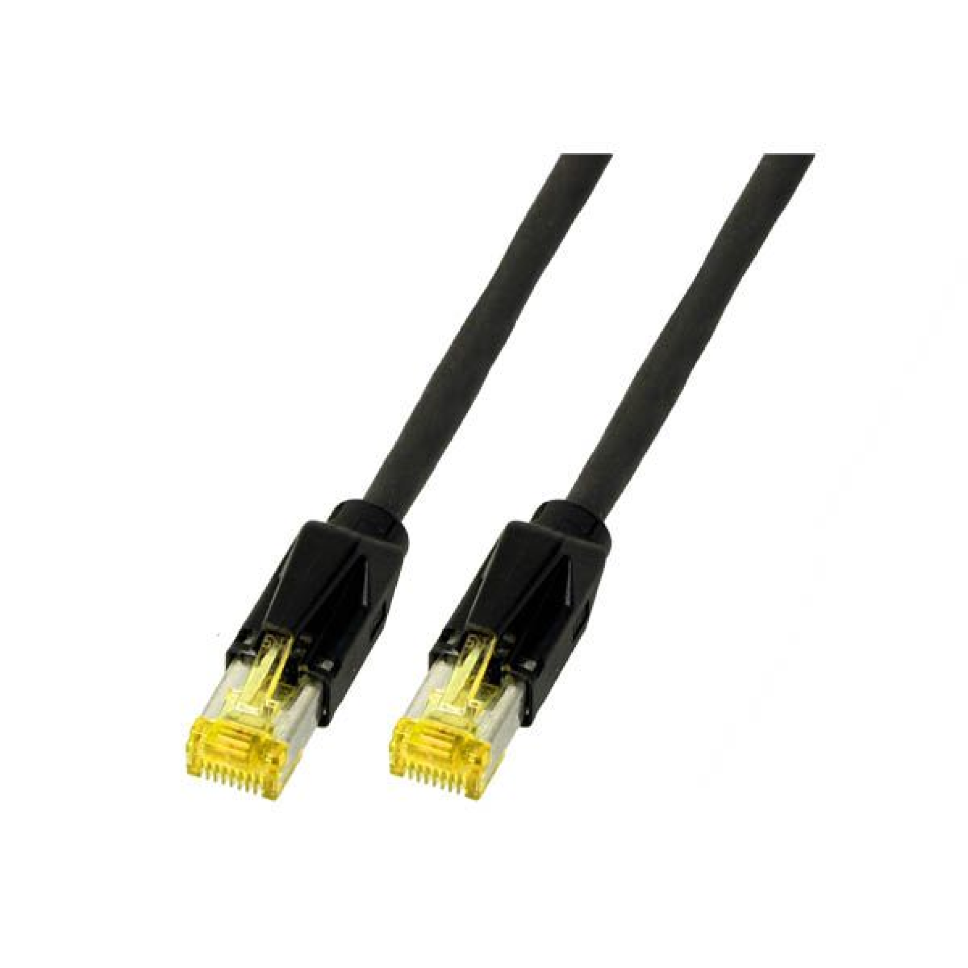 RJ45 Patchkabel Cat.6A S/FTP LSZH  Dätwyler 7702 TM31 schwarz 1,5m