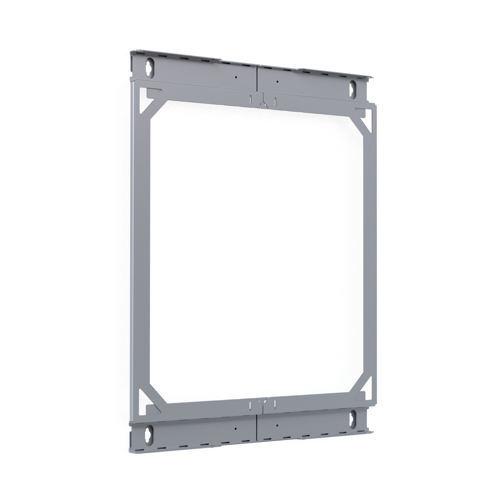 Backframe for Wall X-Rack 400-600mm 15U 600x766mm El-galvinized 1/3