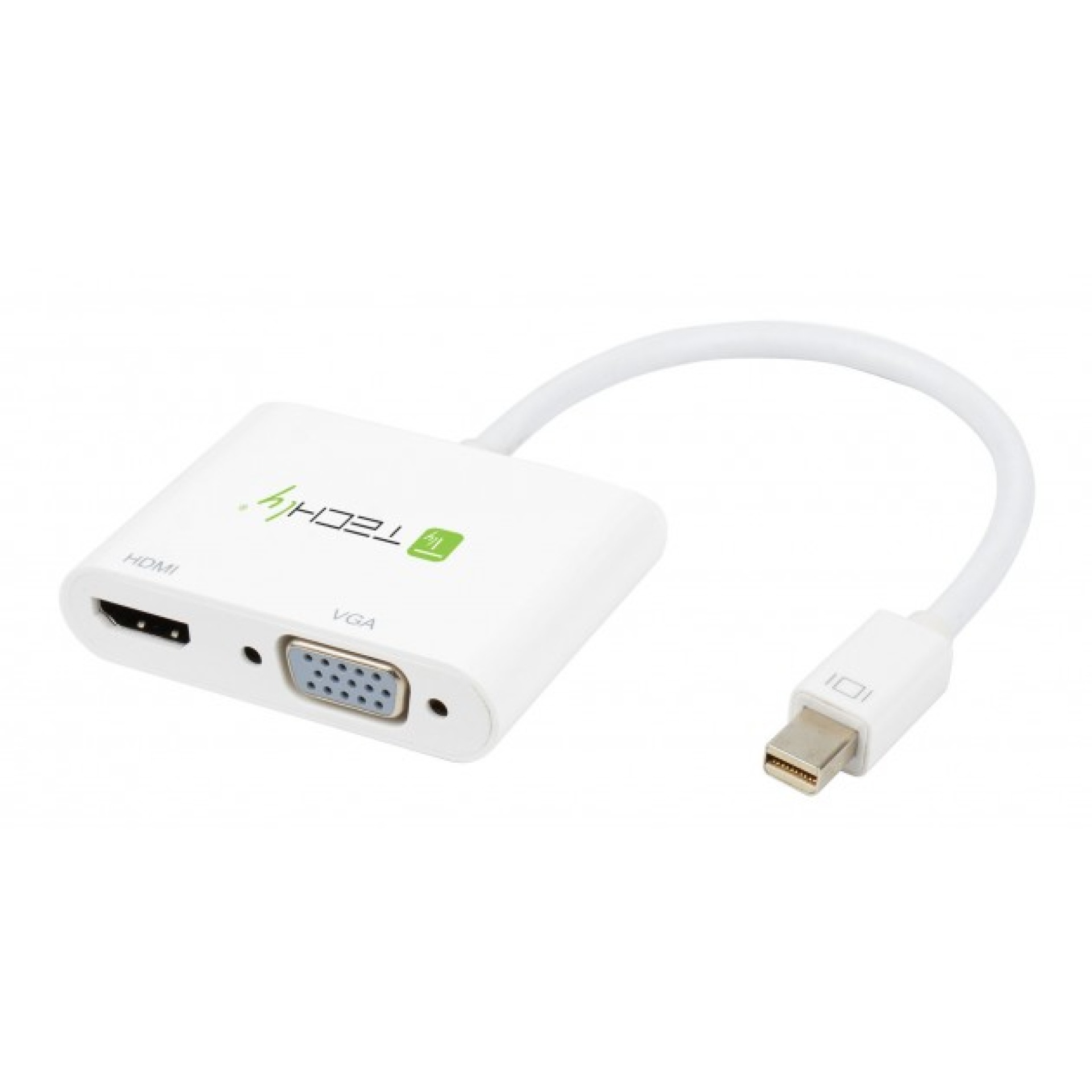 Adapter - Mini DisplayPort to HDMI/VGA