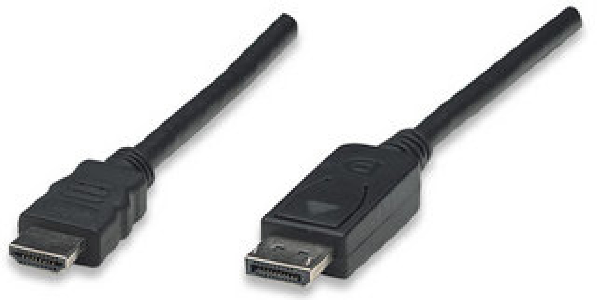DisplayPort 1.1 to HDMI Connecting cable black 1 m
