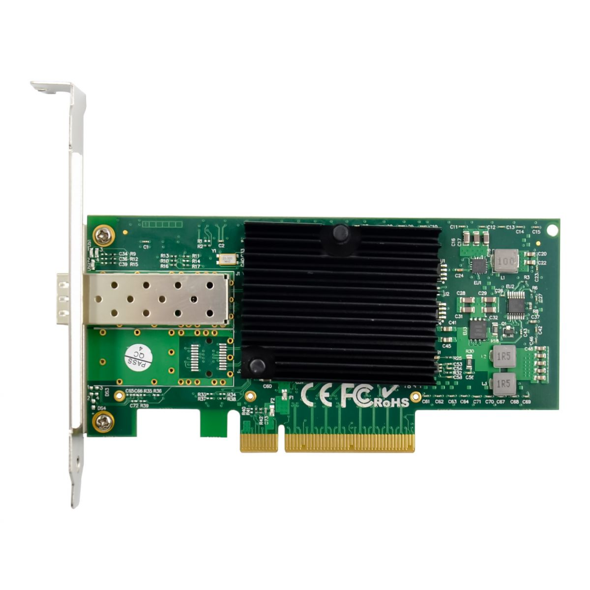 10-Gigabit-Glasfaser-PCIe Netzwerkkarte, 1xSFP+