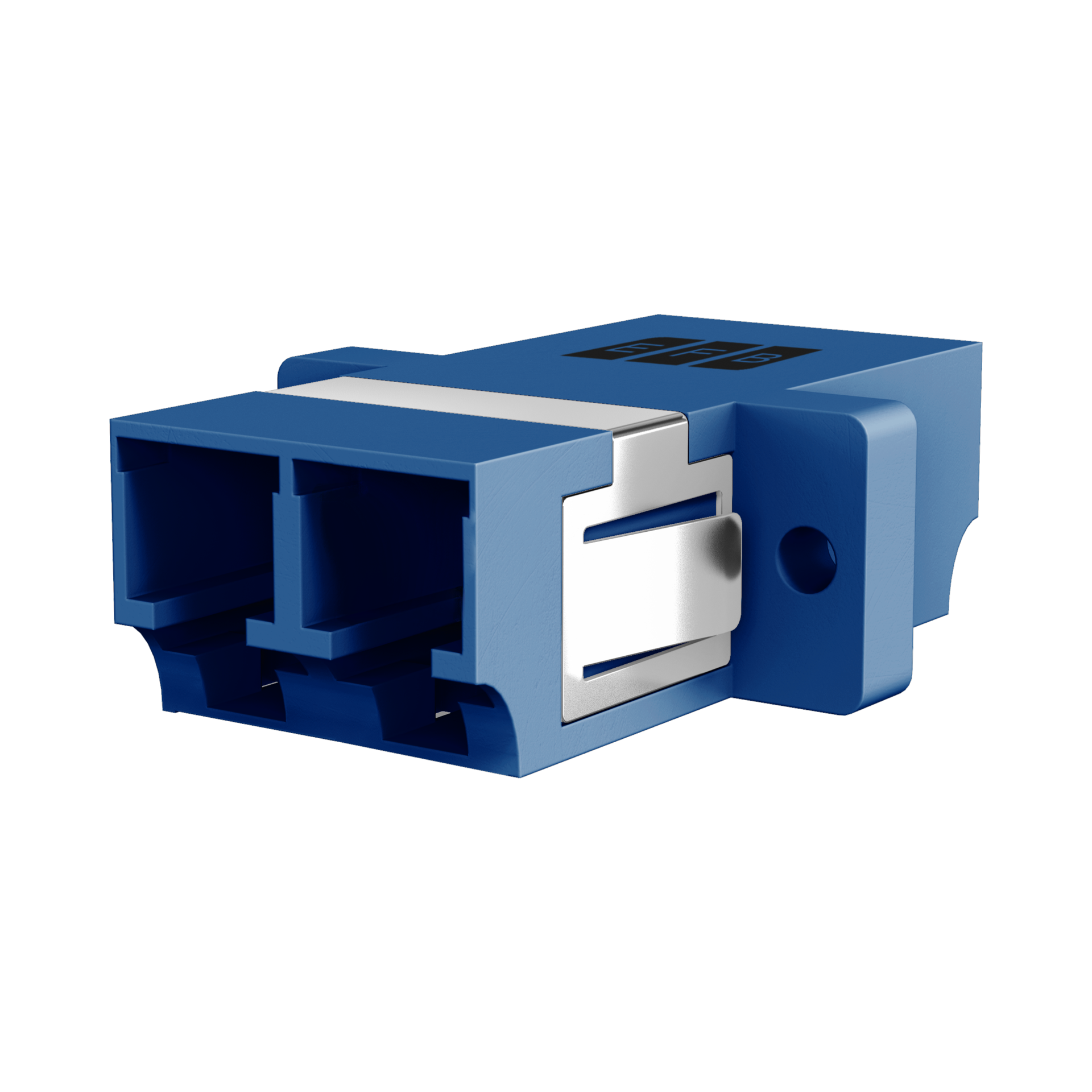 Kupplung LC Duplex OS2 blau