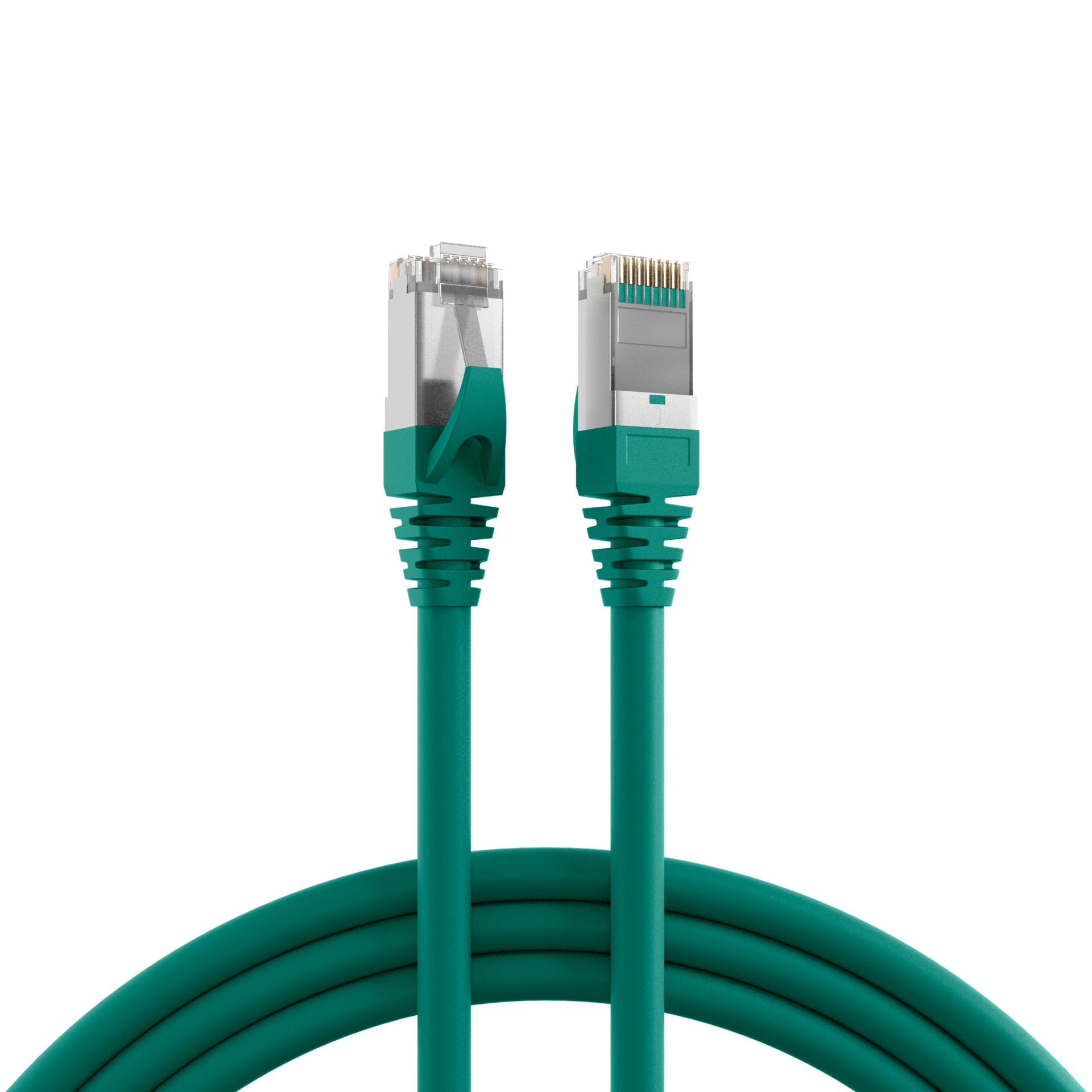 RJ45 Patch Cord Cat.5e SF/UTP PURRAL6018 green 25m