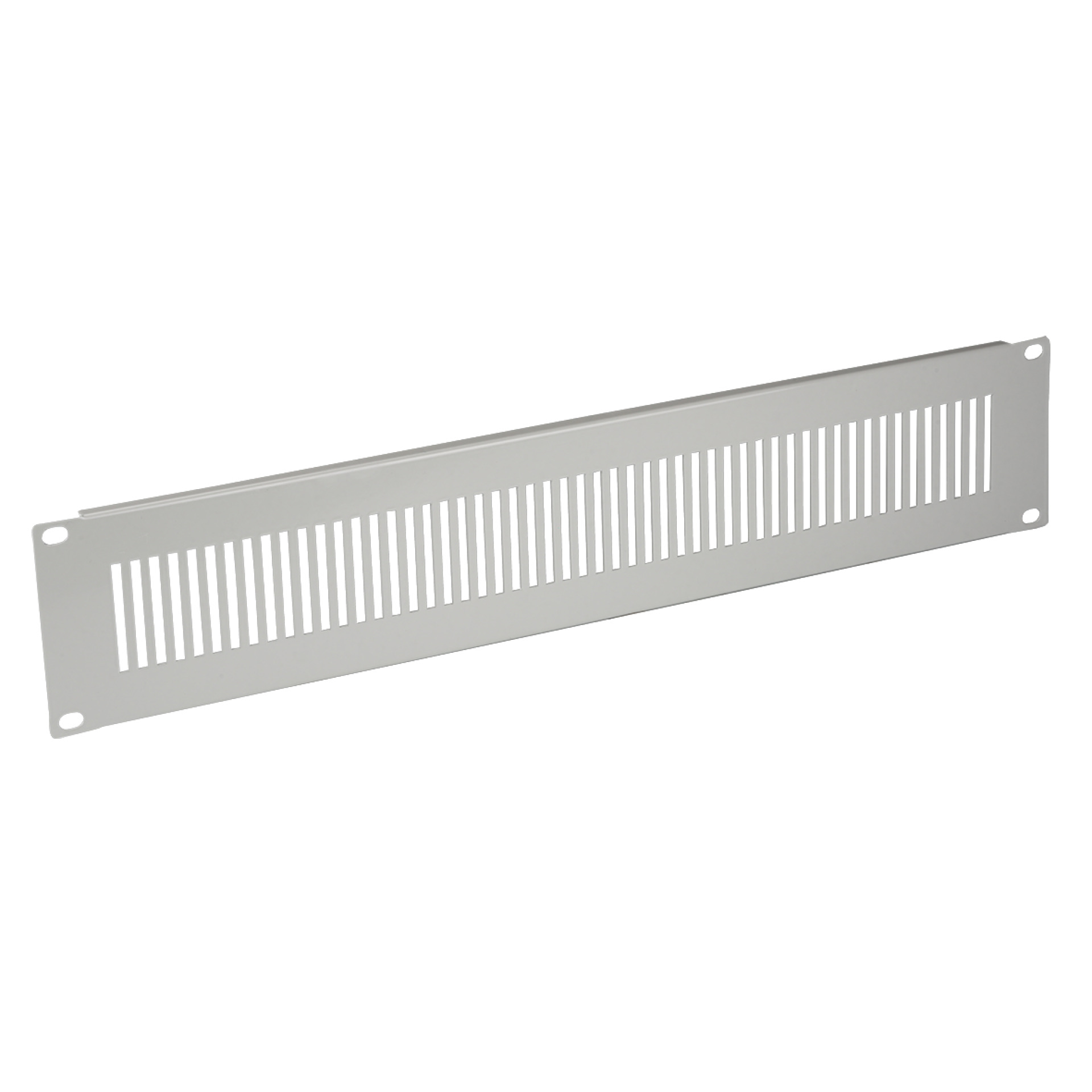 19" 2U Dummy Plate, Perforated, RAL9005