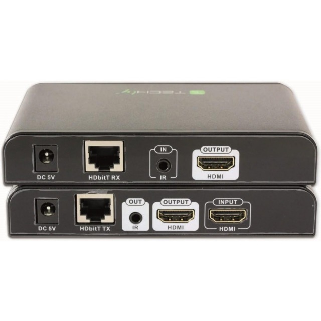 HDMI Extender Set with IR over Cat.6 max. 120m, 1080P