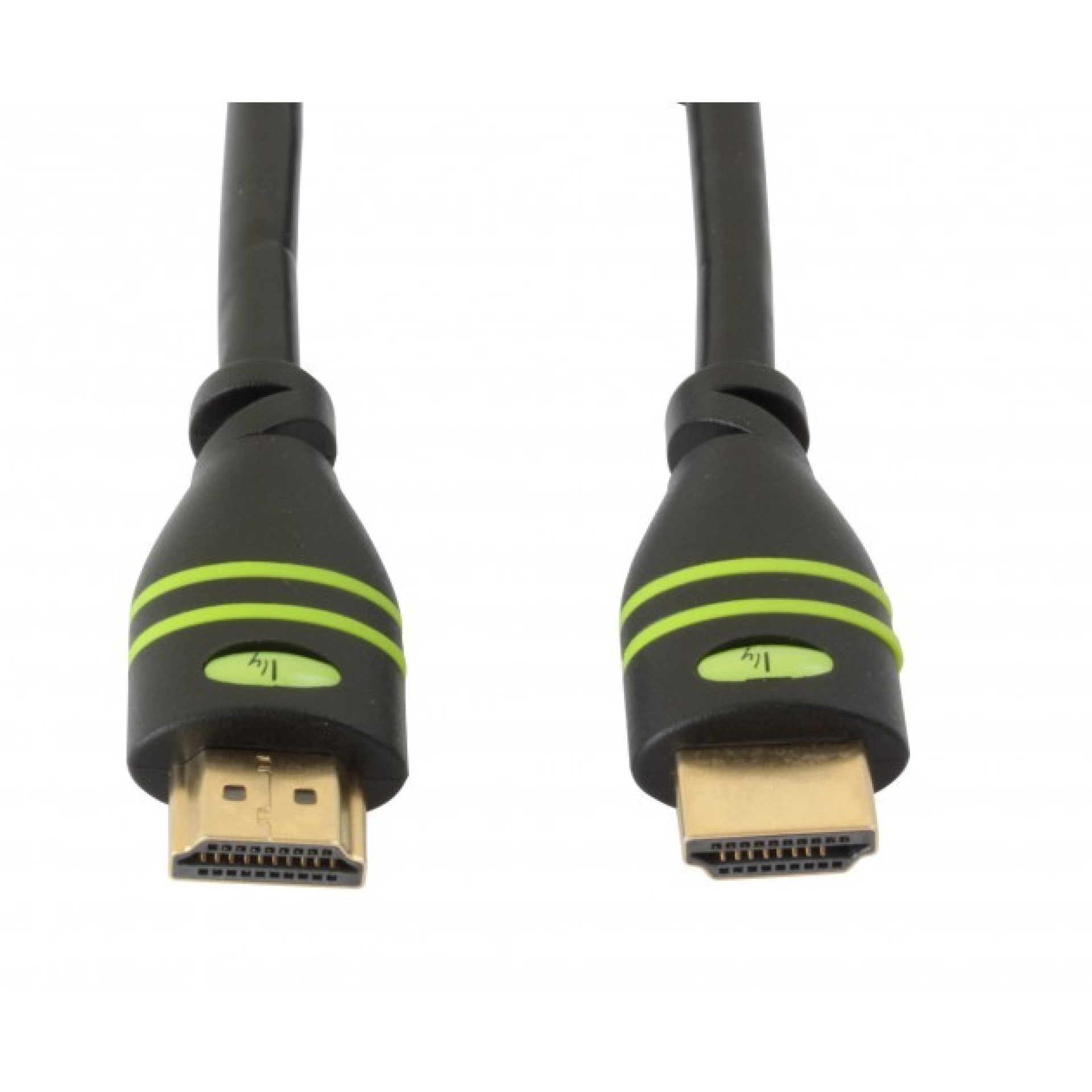 High Speed HDMI Cable with Ethernet, with amplifier, 25m, black