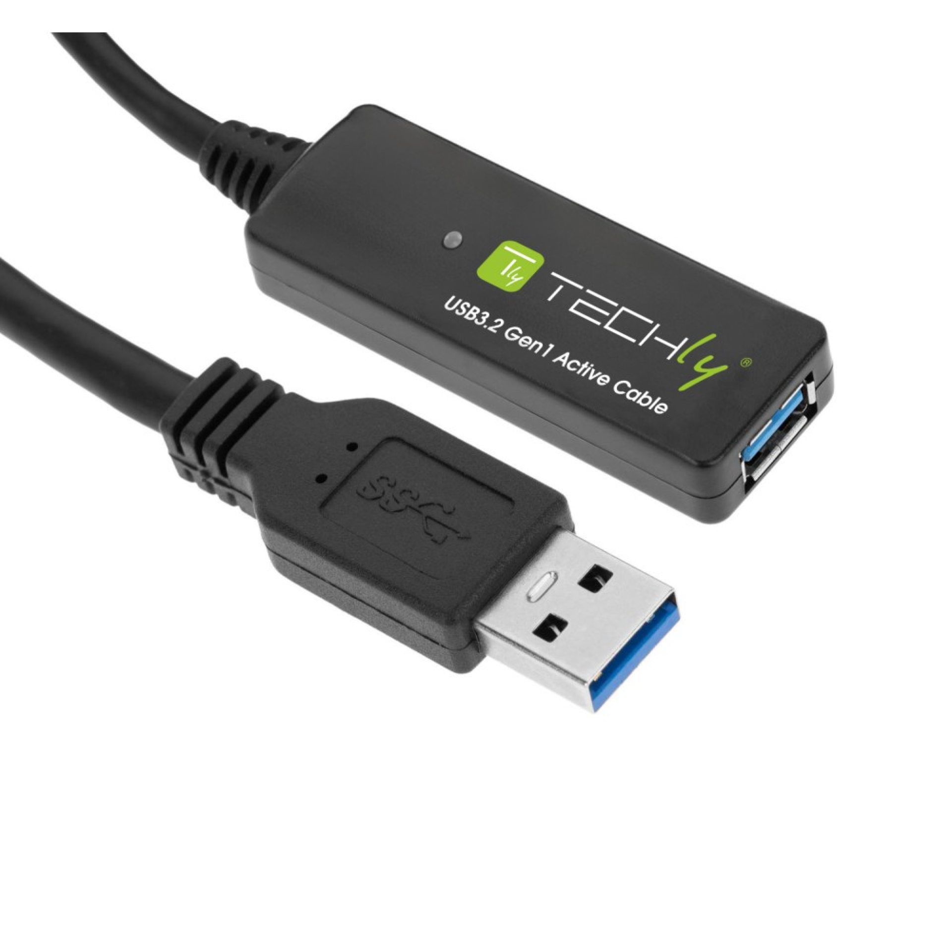 Techly Verlängerungskabel USB3.2, SuperSpeed+ 10m