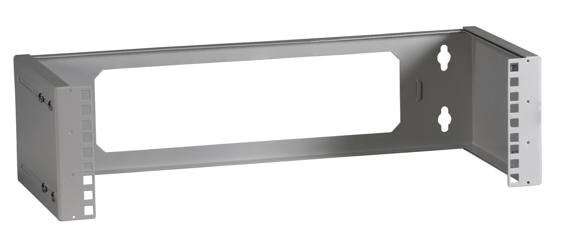 19" 3HE Wandgestell, tiefenv., RAL9005