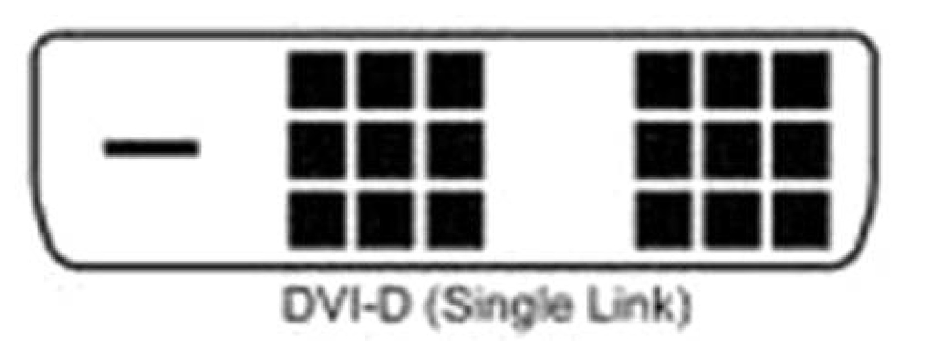 DVI-D Single-Link Anschlusskabel Stecker/Stecker, schwarz, 1,8 m