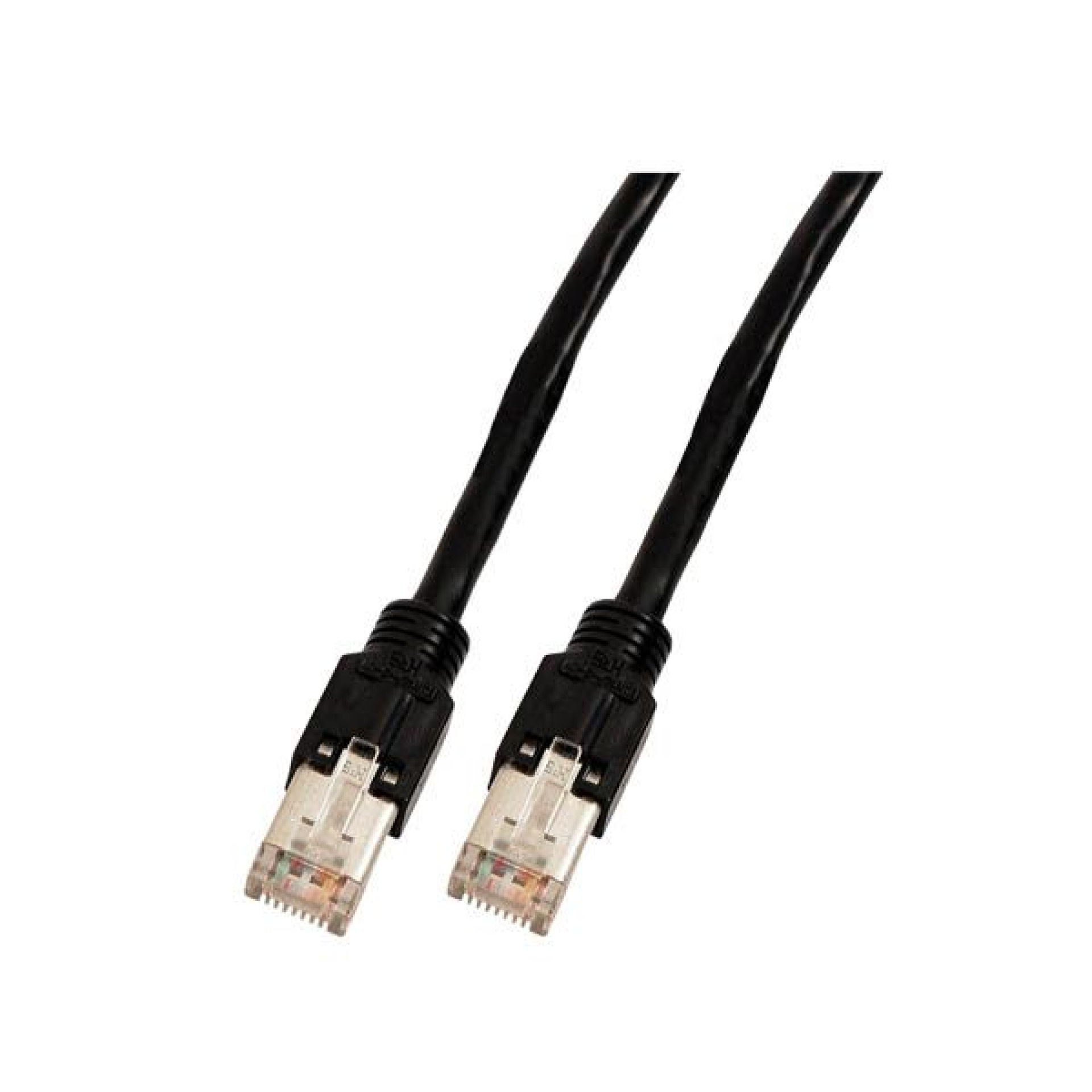 RJ45 Patchkabel S/UTP, Cat.5e, TM11, Dätwyler CU 5502 PVC, 2m, schwarz